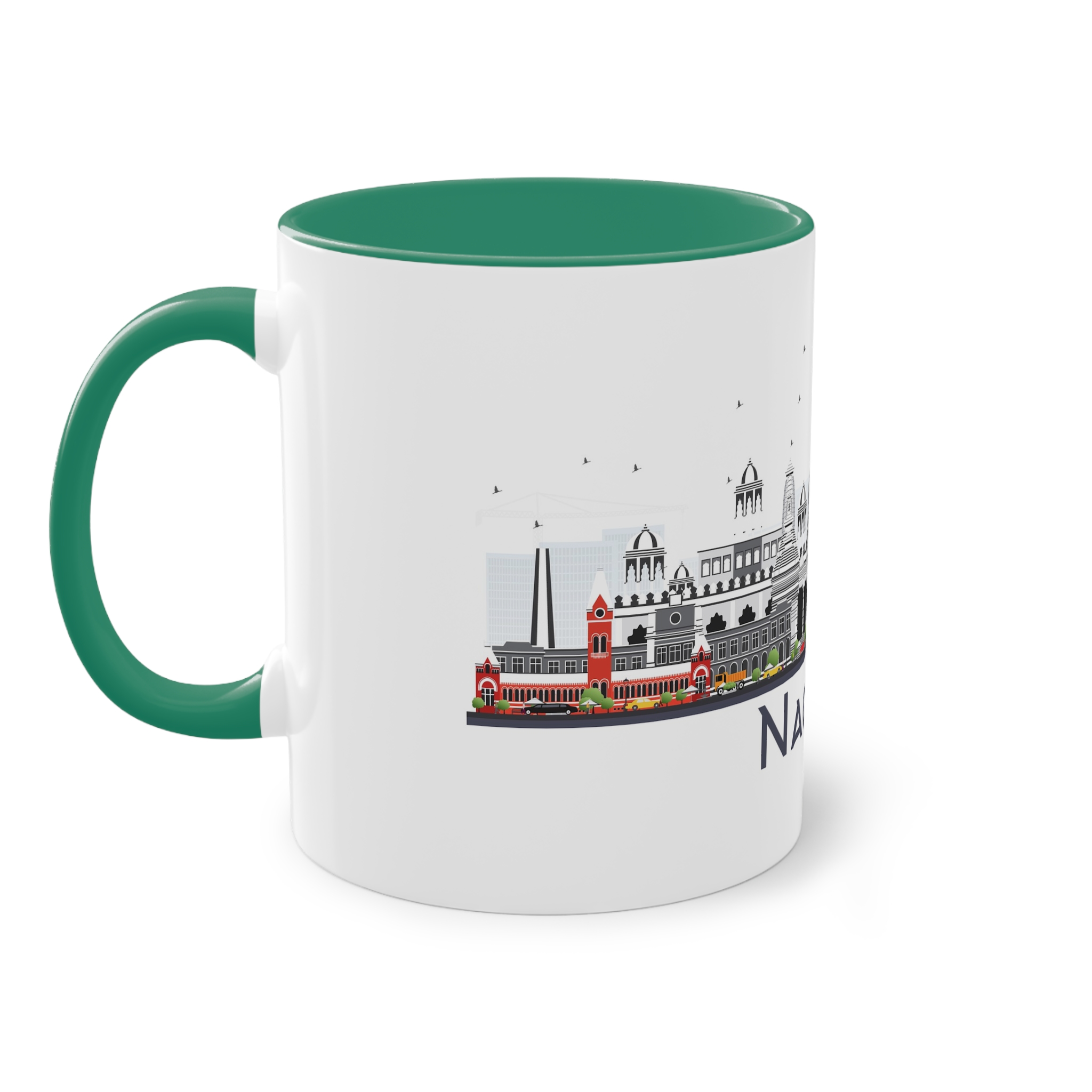 Nagpur Isolated Two Tone Coffee Mug 11oz - Image 31