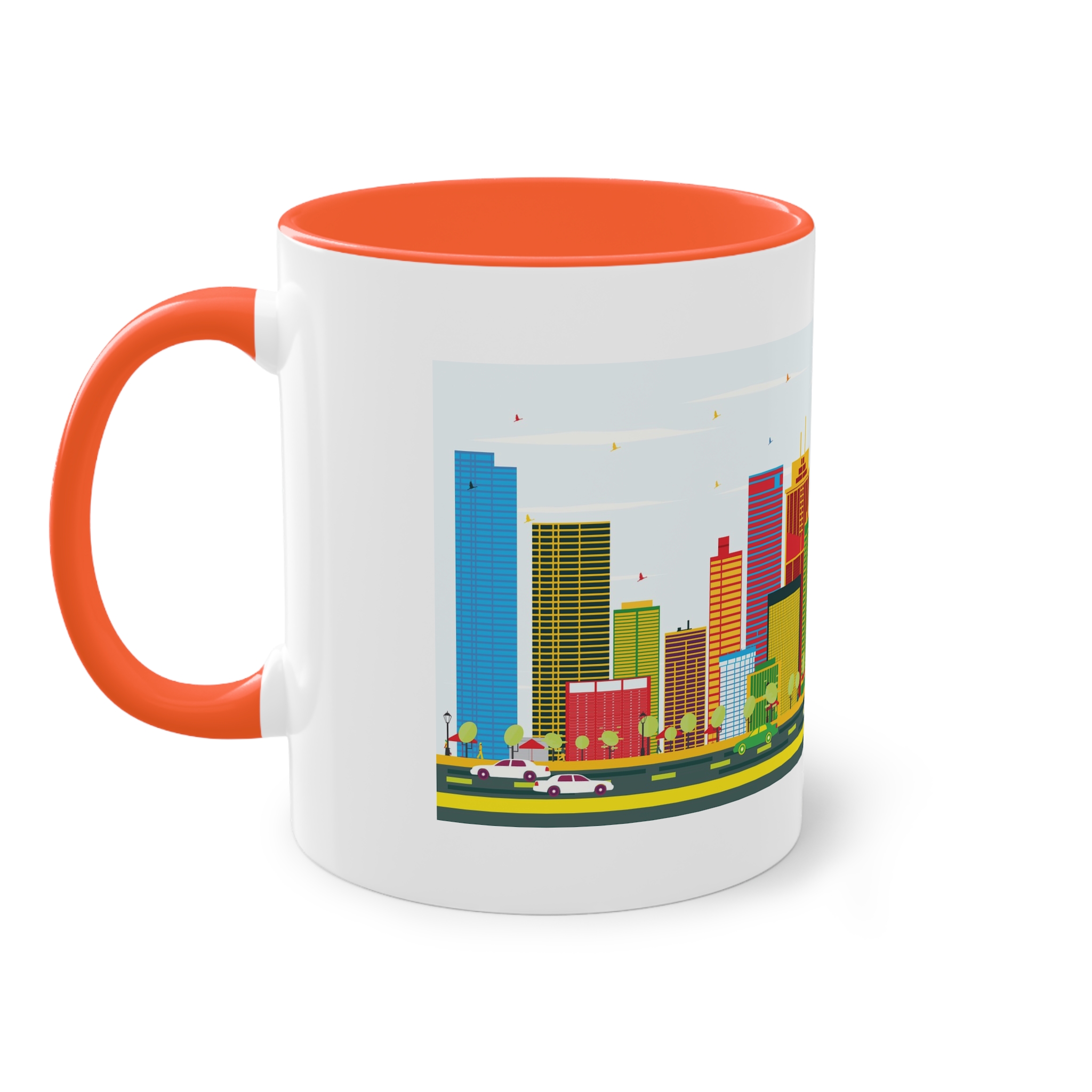 Panama Color Two Tone Coffee Mug 11oz - Image 15