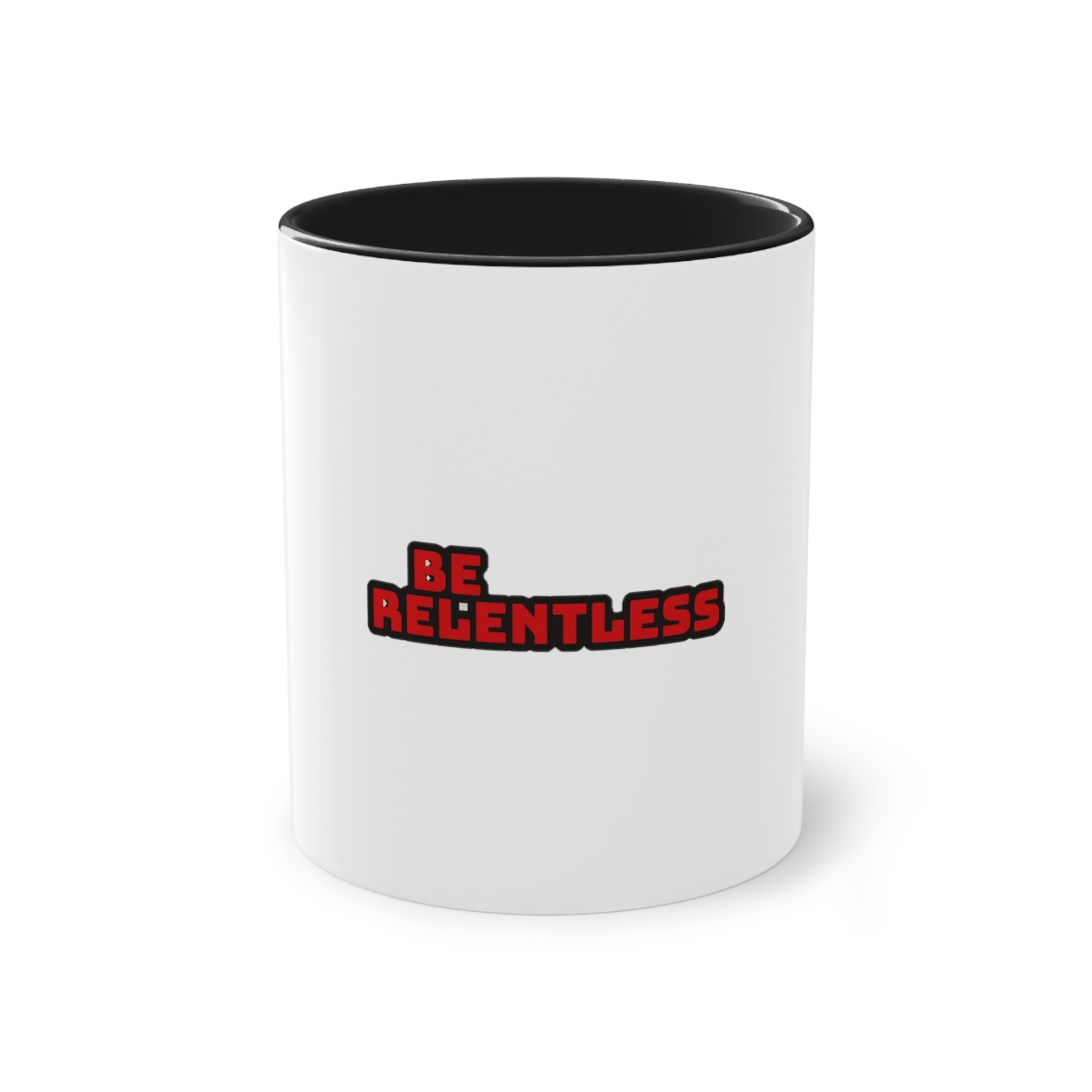Be Relentless Two Tone Coffee Mug 11oz - Image 9