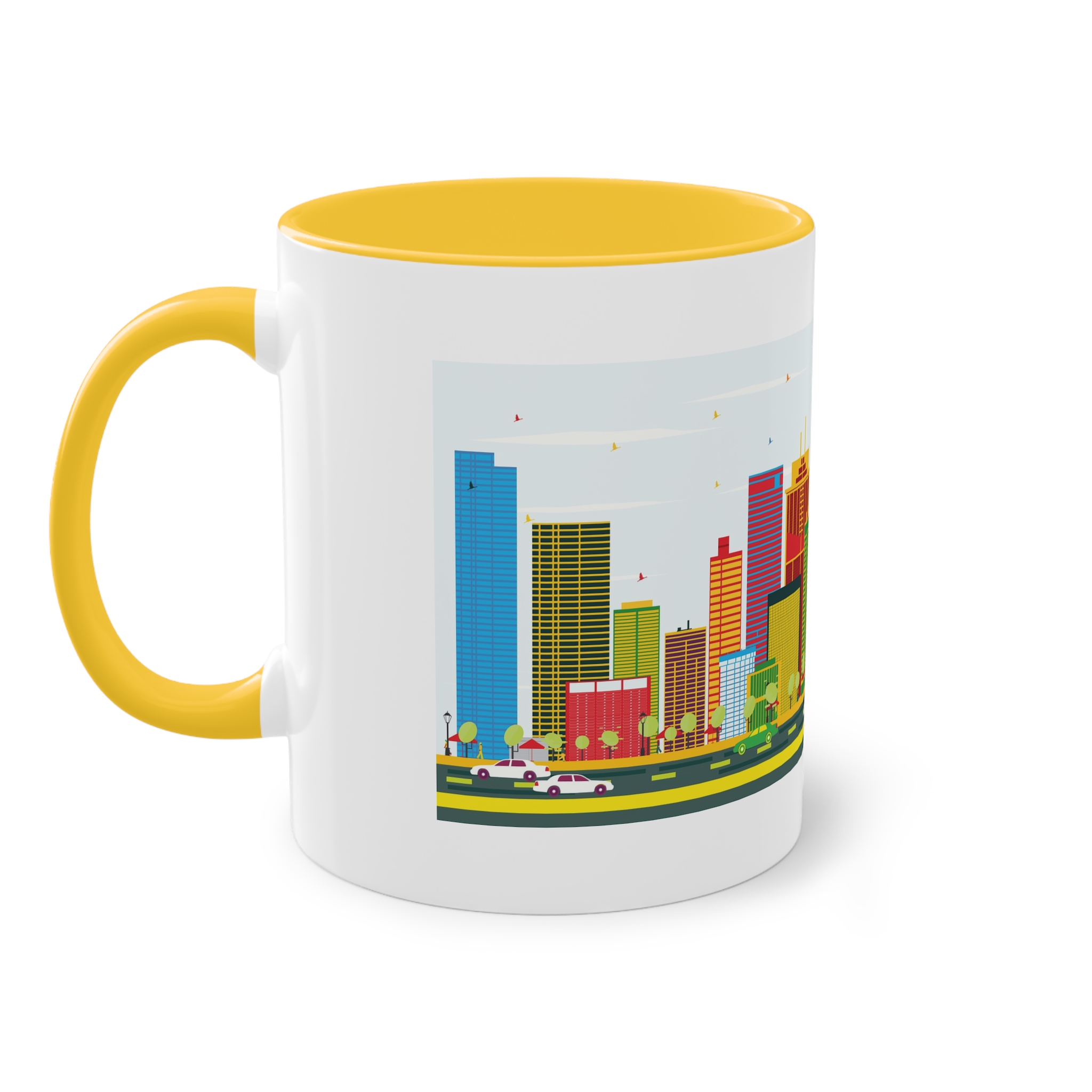 Panama Color Two Tone Coffee Mug 11oz - Image 19