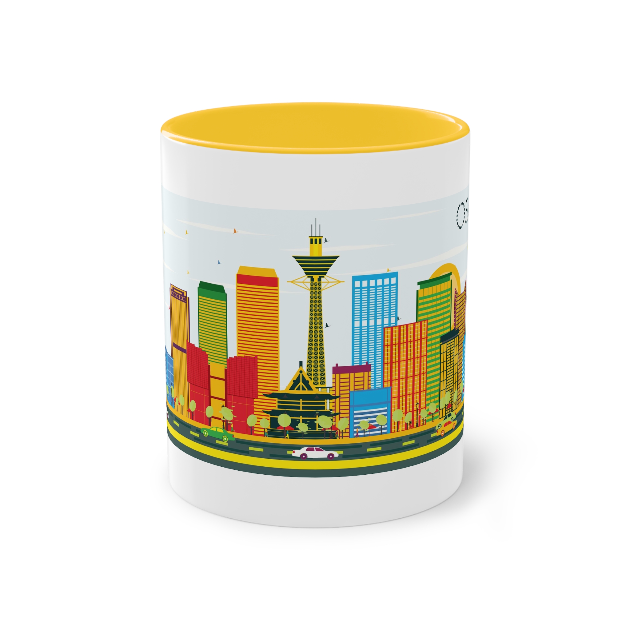 Osaka Color Two Tone Coffee Mug 11oz - Image 17