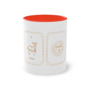 Aries Zodiac 1 Two Tone Coffee Mug 11oz