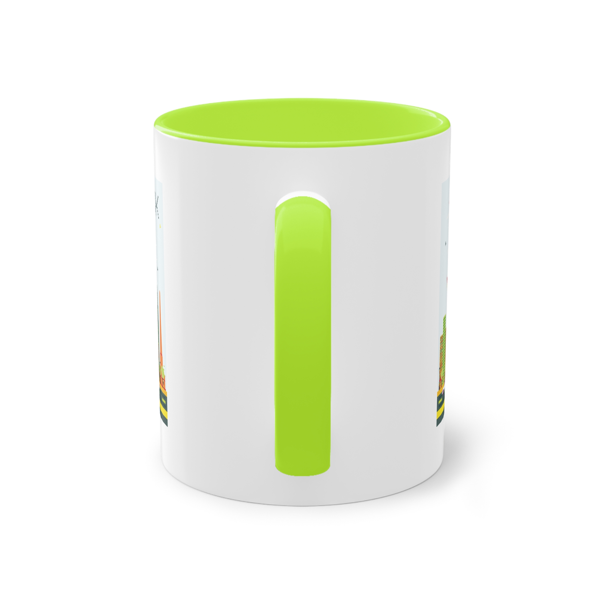 Bangkok Color Two Tone Coffee Mug 11oz - Image 26