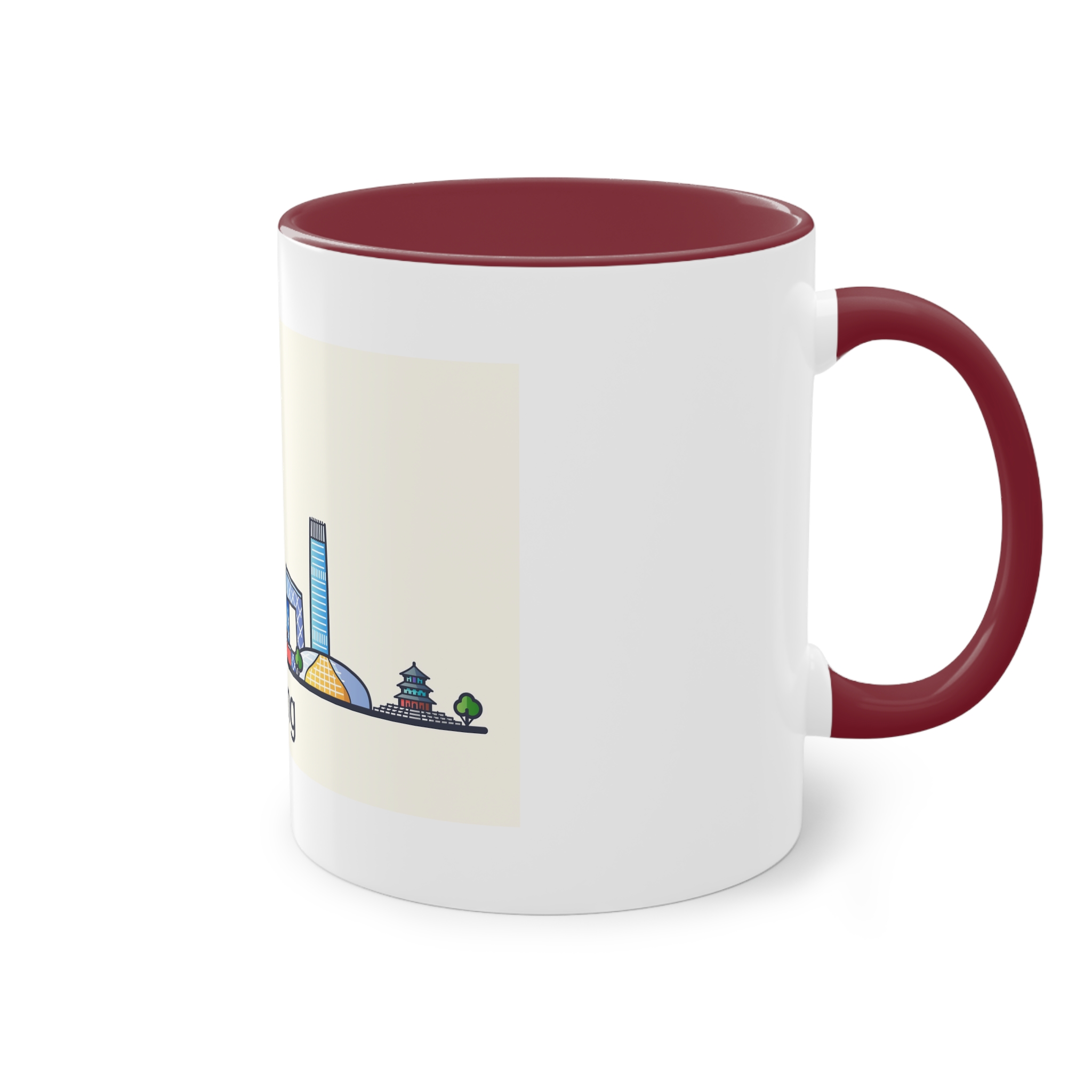 Original Design 357D0A Two Tone Coffee Mug 11oz - Image 8