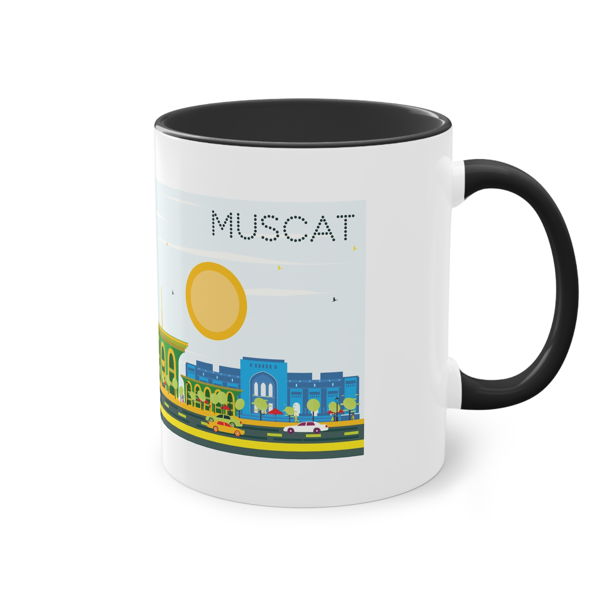 Muscat Color Two Tone Coffee Mug 11oz - Image 12