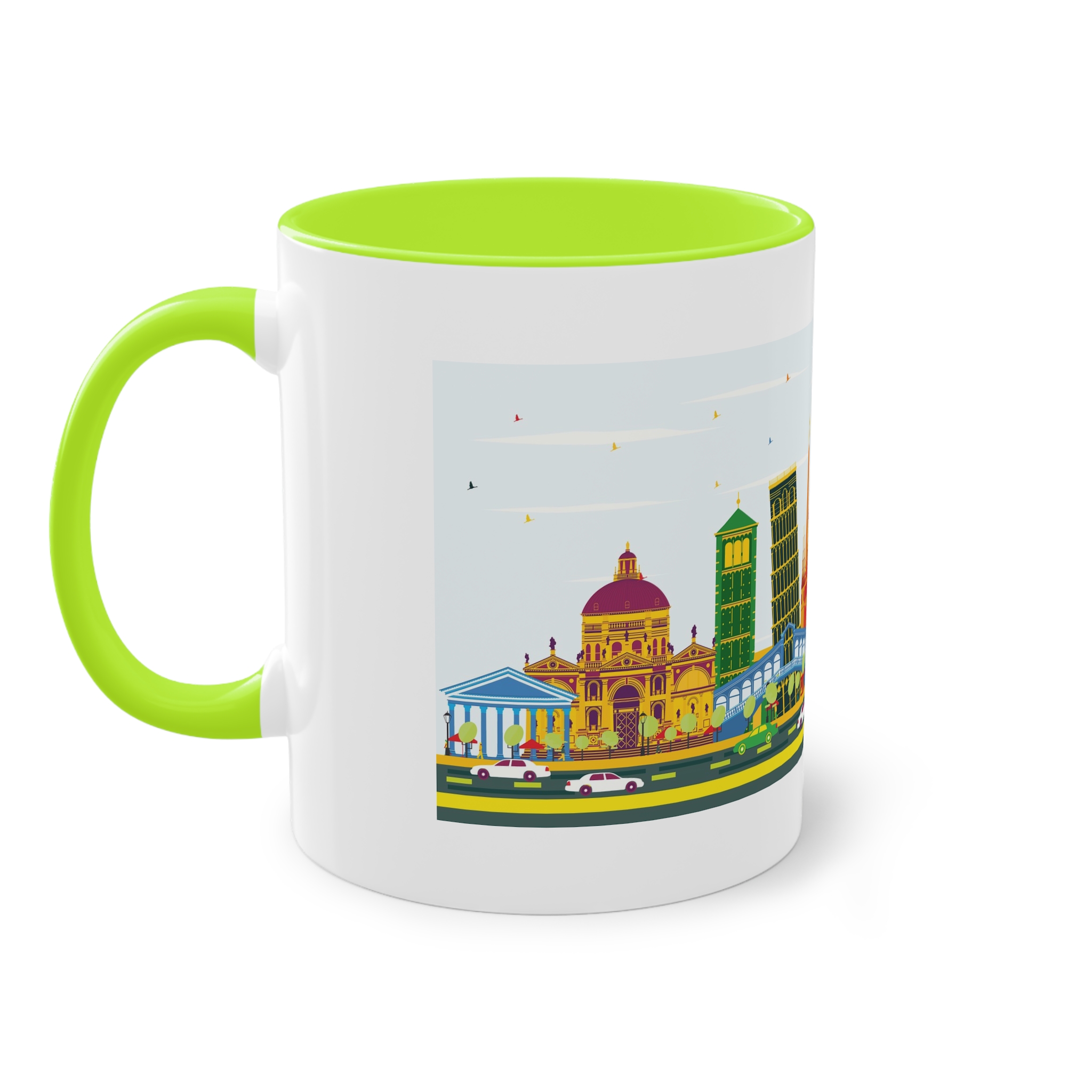 Italy Color Two Tone Coffee Mug 11oz - Image 27