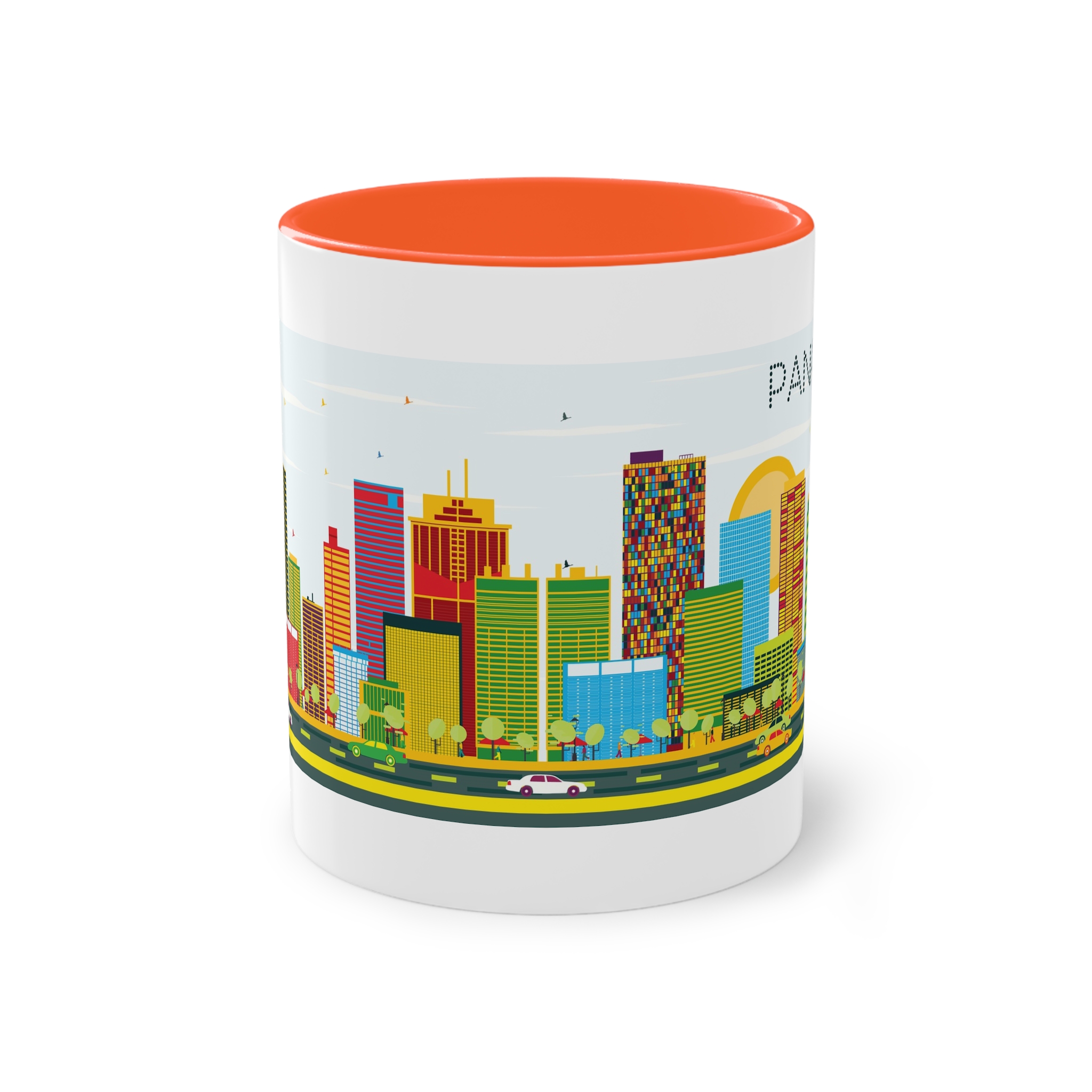Panama Color Two Tone Coffee Mug 11oz - Image 13