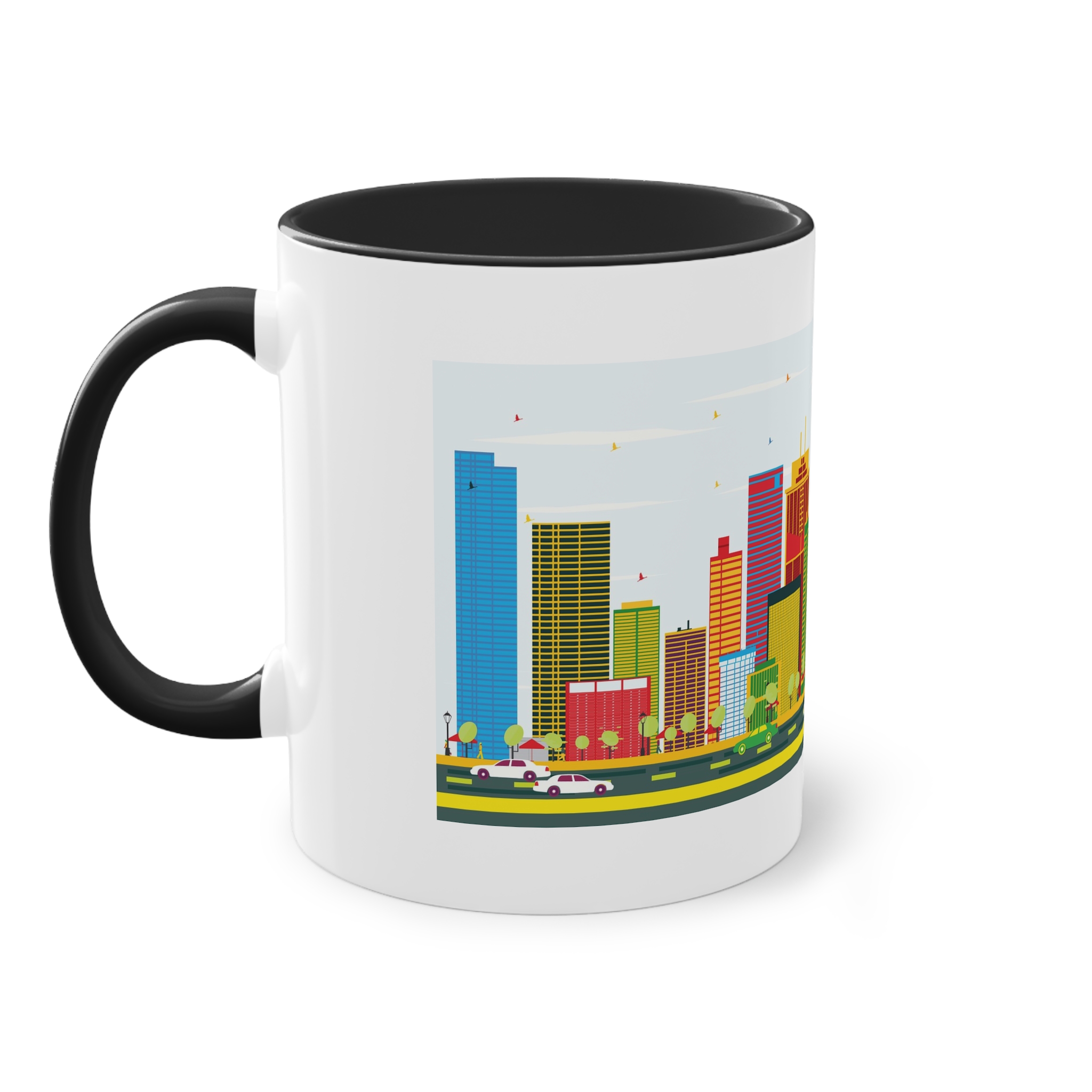Panama Color Two Tone Coffee Mug 11oz - Image 11