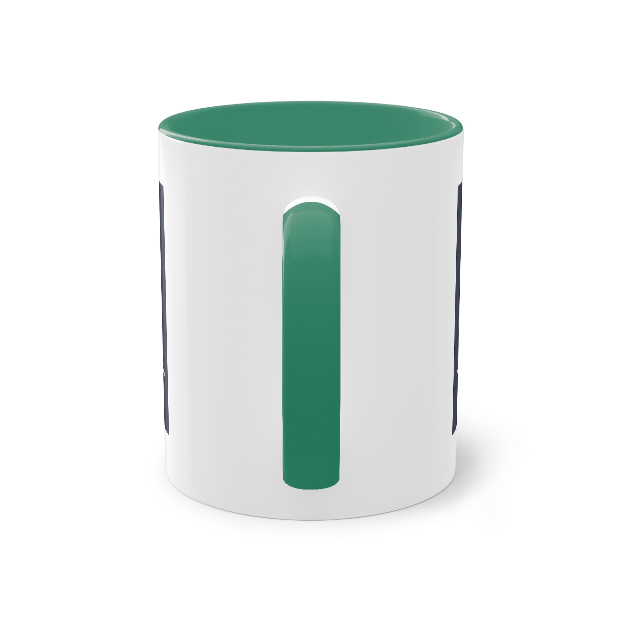Ho Chi Minh Outline Inverse Two Tone Coffee Mug 11oz - Image 30