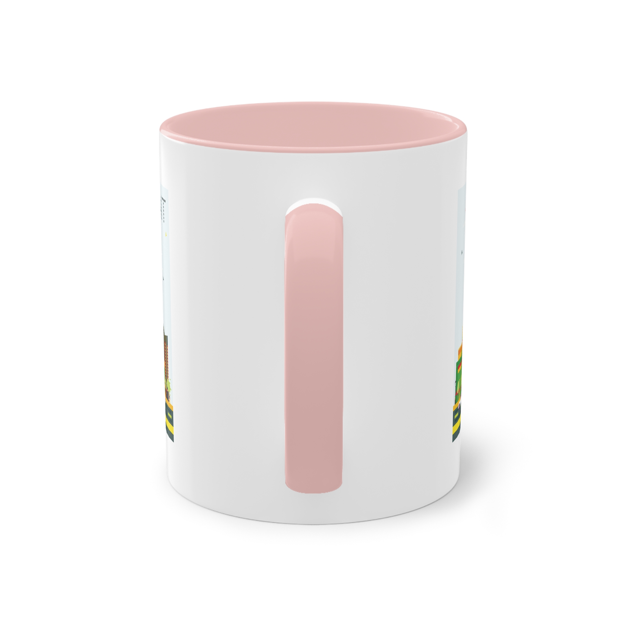 Kuwait Color Two Tone Coffee Mug 11oz - Image 46
