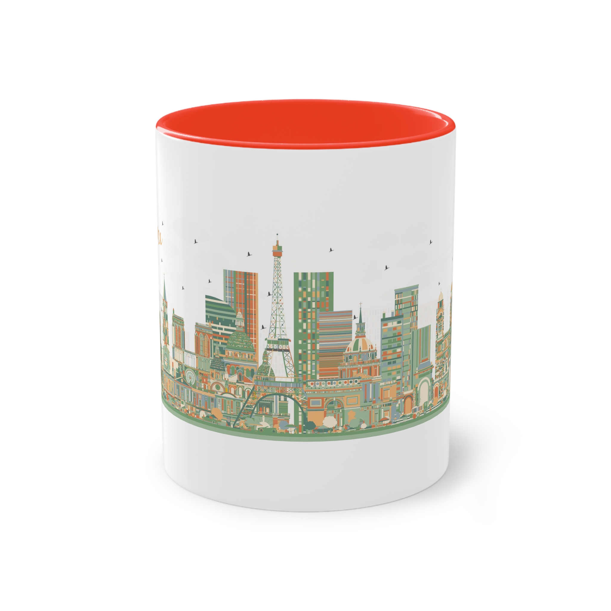 France Ver 1 Two Tone Coffee Mug 11oz
