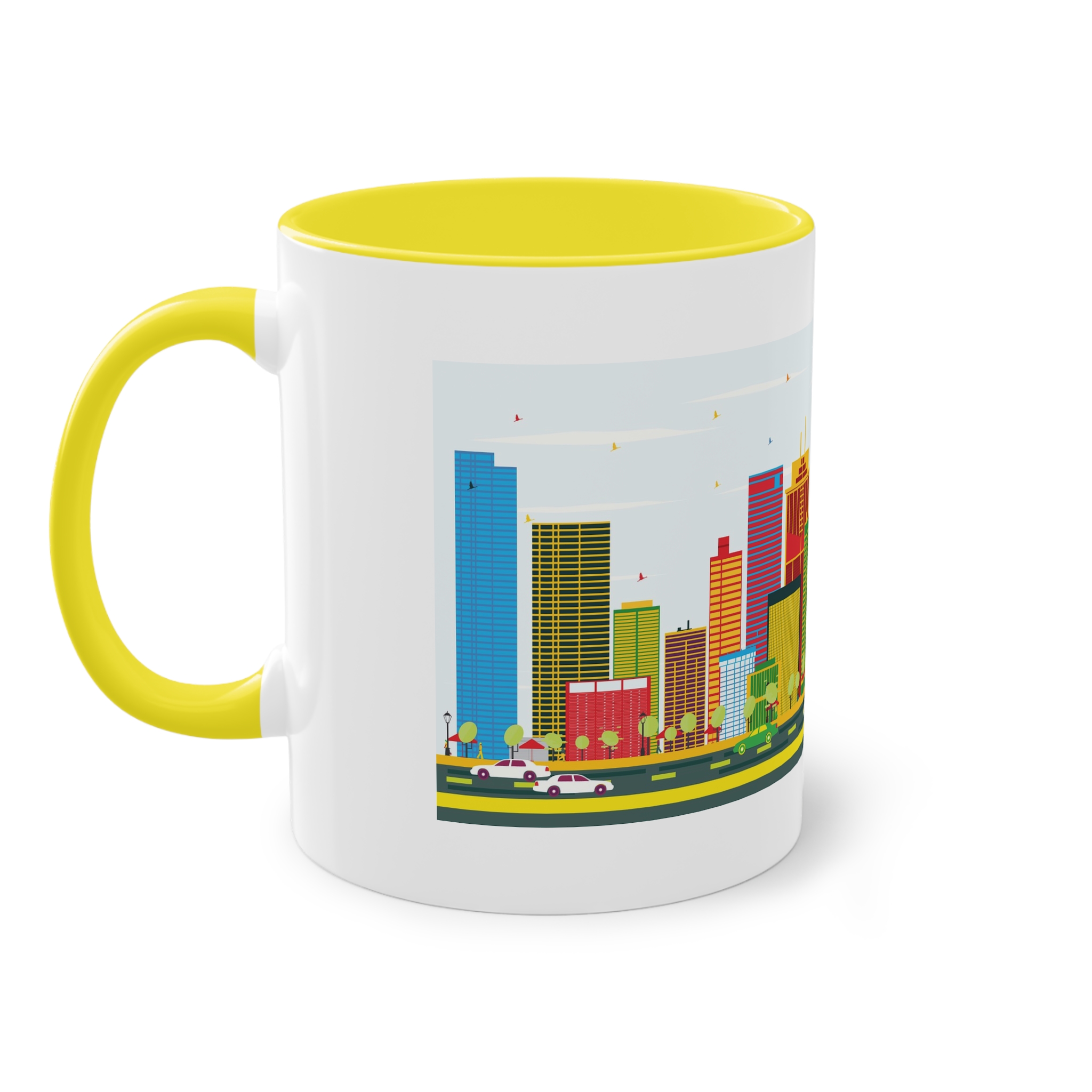 Panama Color Two Tone Coffee Mug 11oz - Image 23