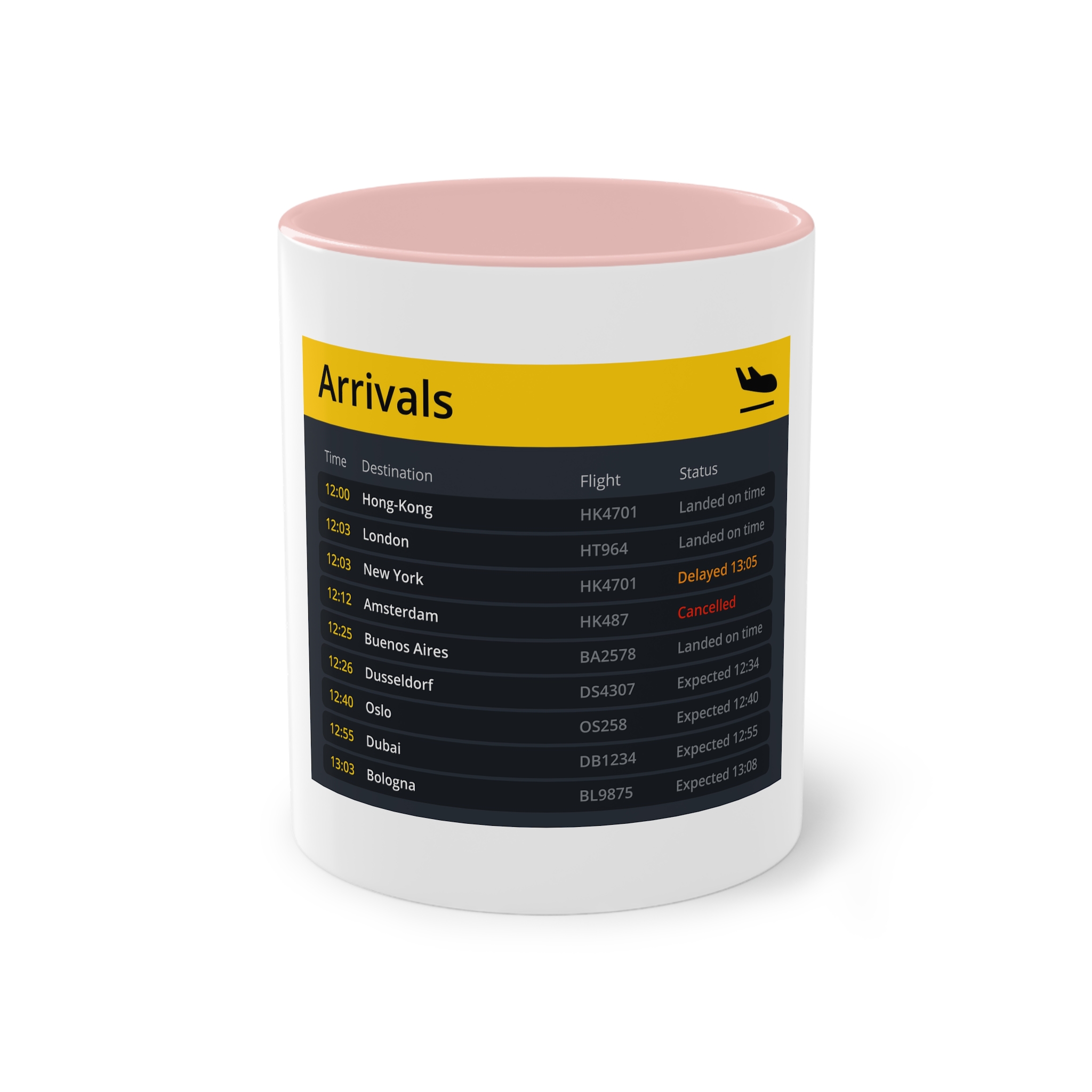 Arrivals Two Tone Coffee Mug 11oz - Image 45