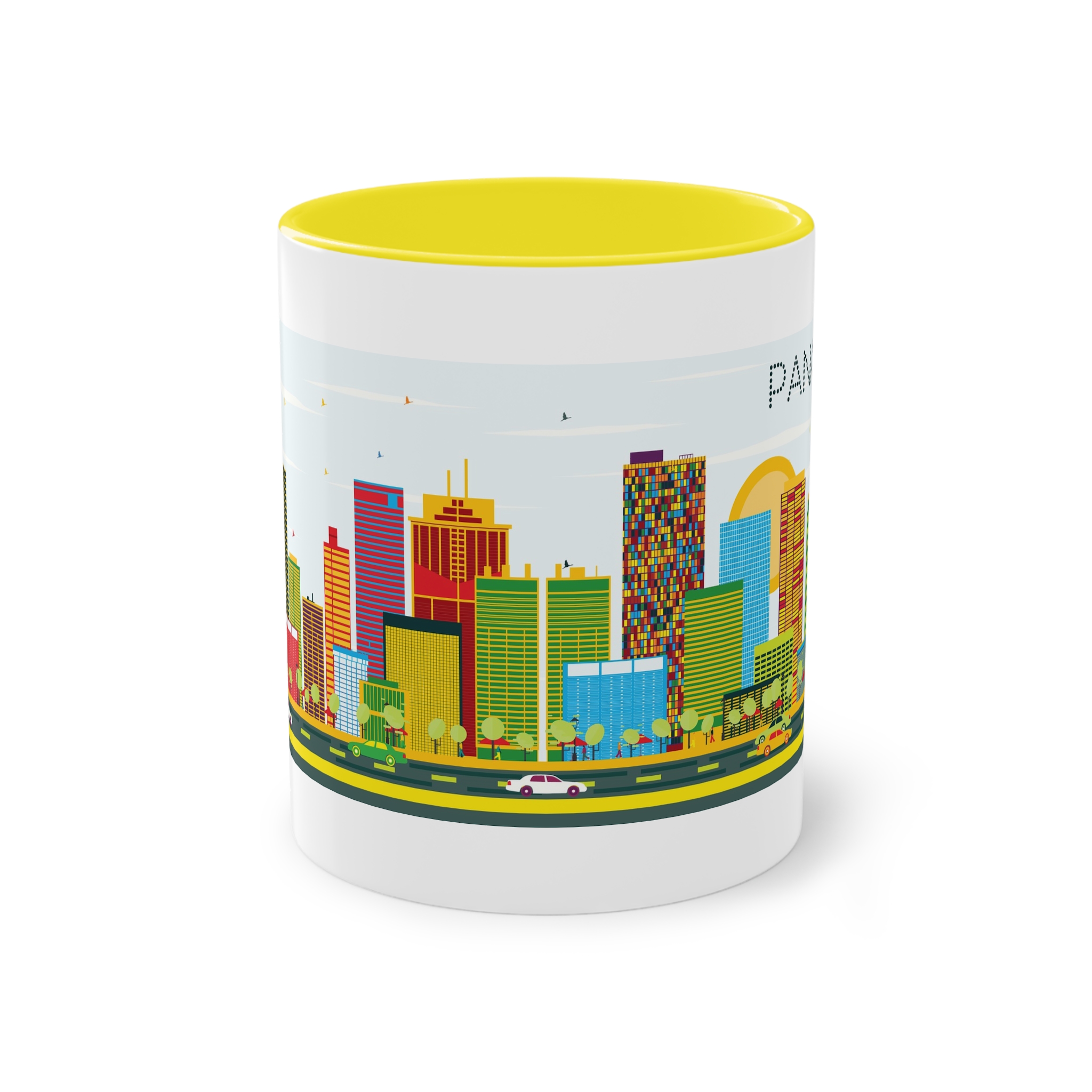 Panama Color Two Tone Coffee Mug 11oz - Image 21