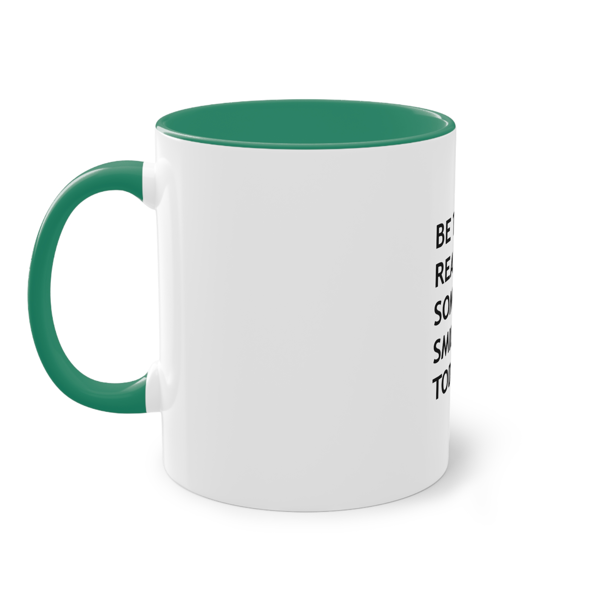 Be Reason Someone Smiles Today (1) Two Tone Coffee Mug 11oz - Image 31