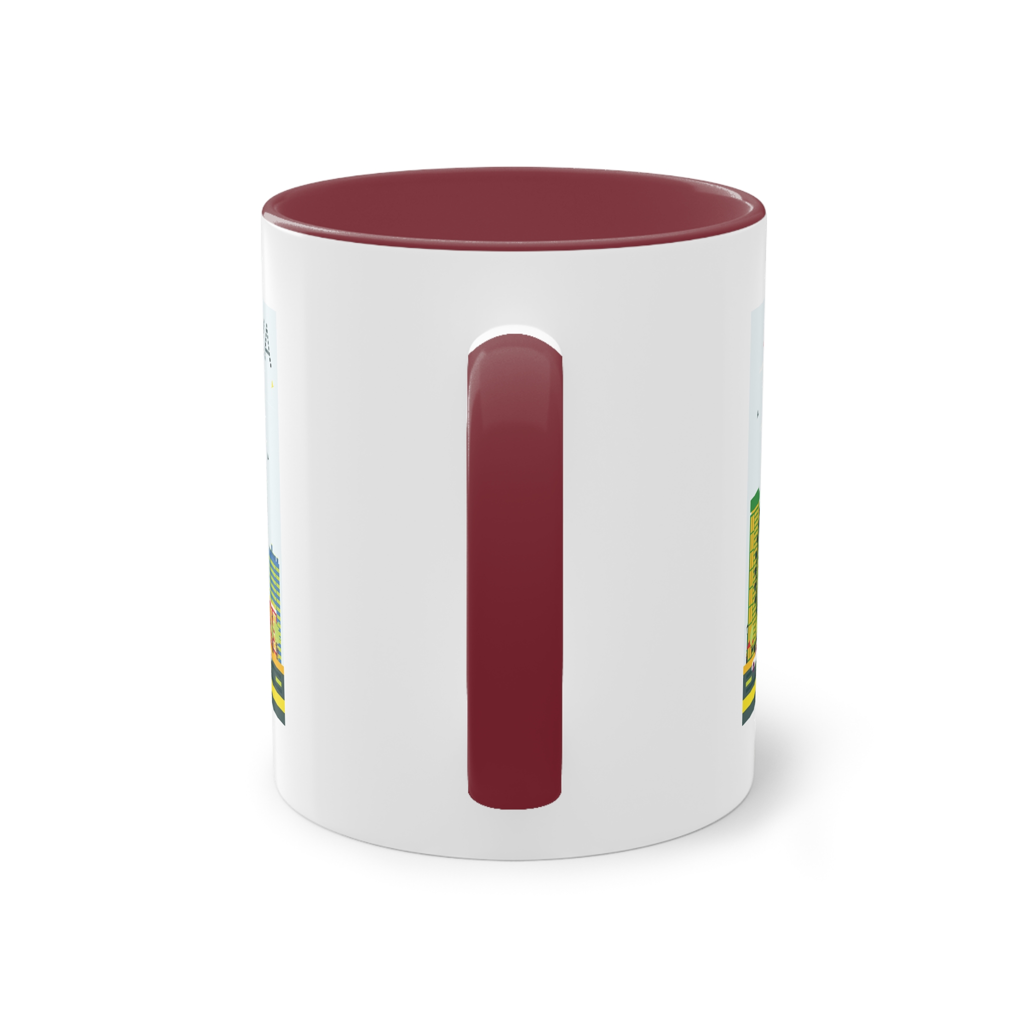 Nagoya Color Two Tone Coffee Mug 11oz - Image 6