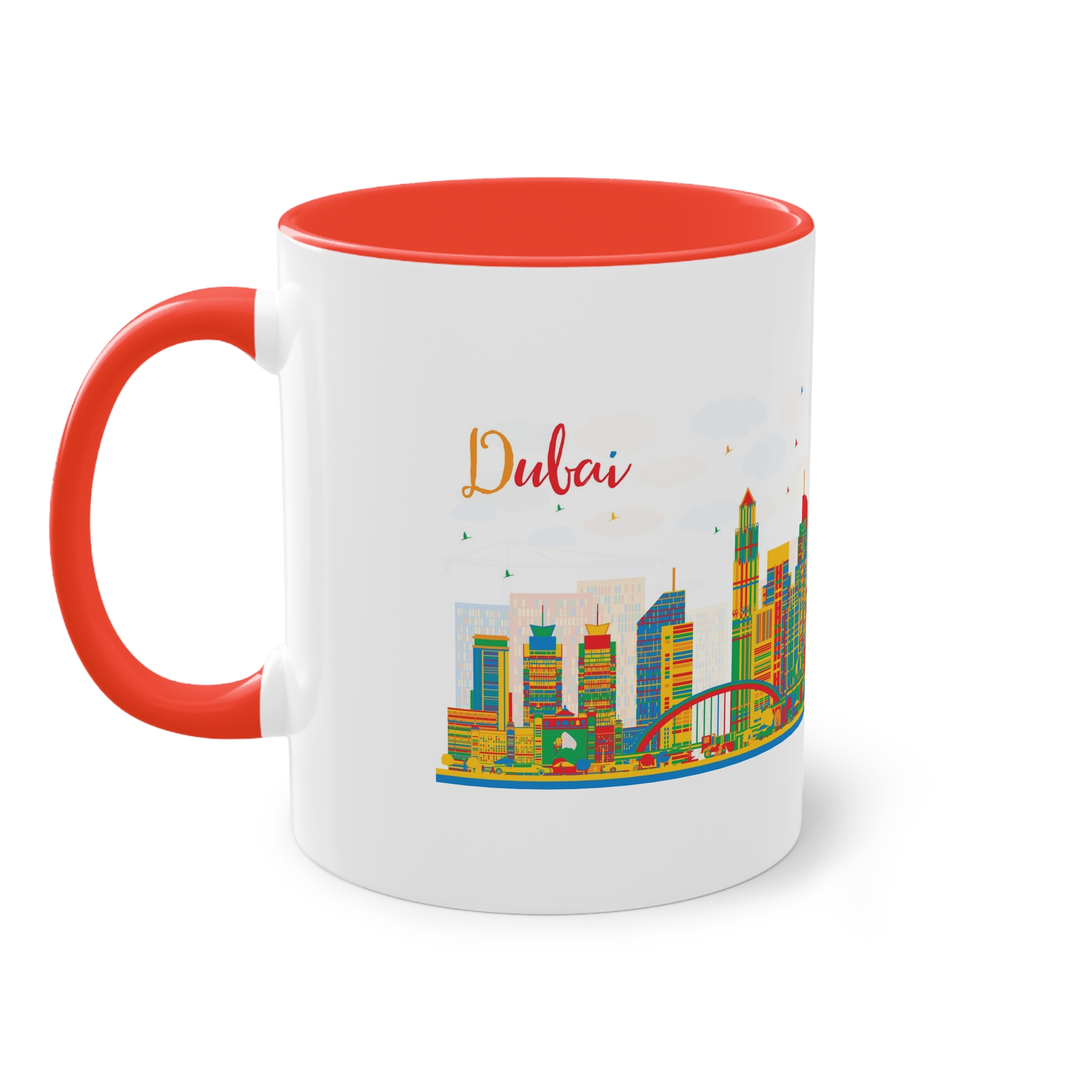 Dubai New Ver 1 1 Two Tone Coffee Mug 11oz - Image 3