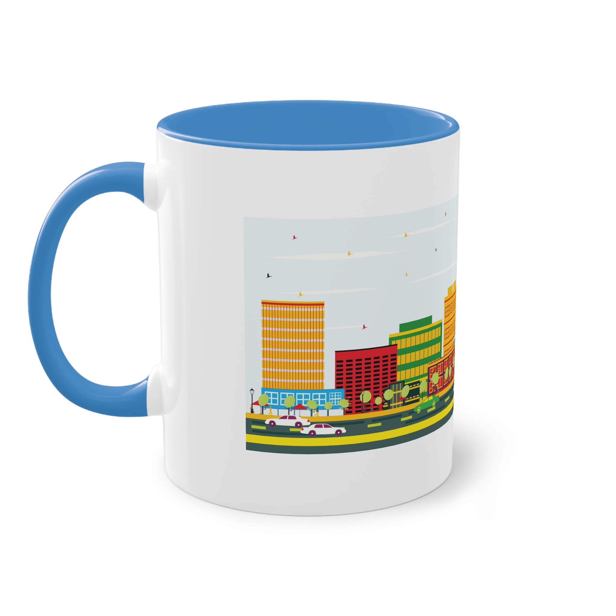 Juneau Color Two Tone Coffee Mug 11oz - Image 35