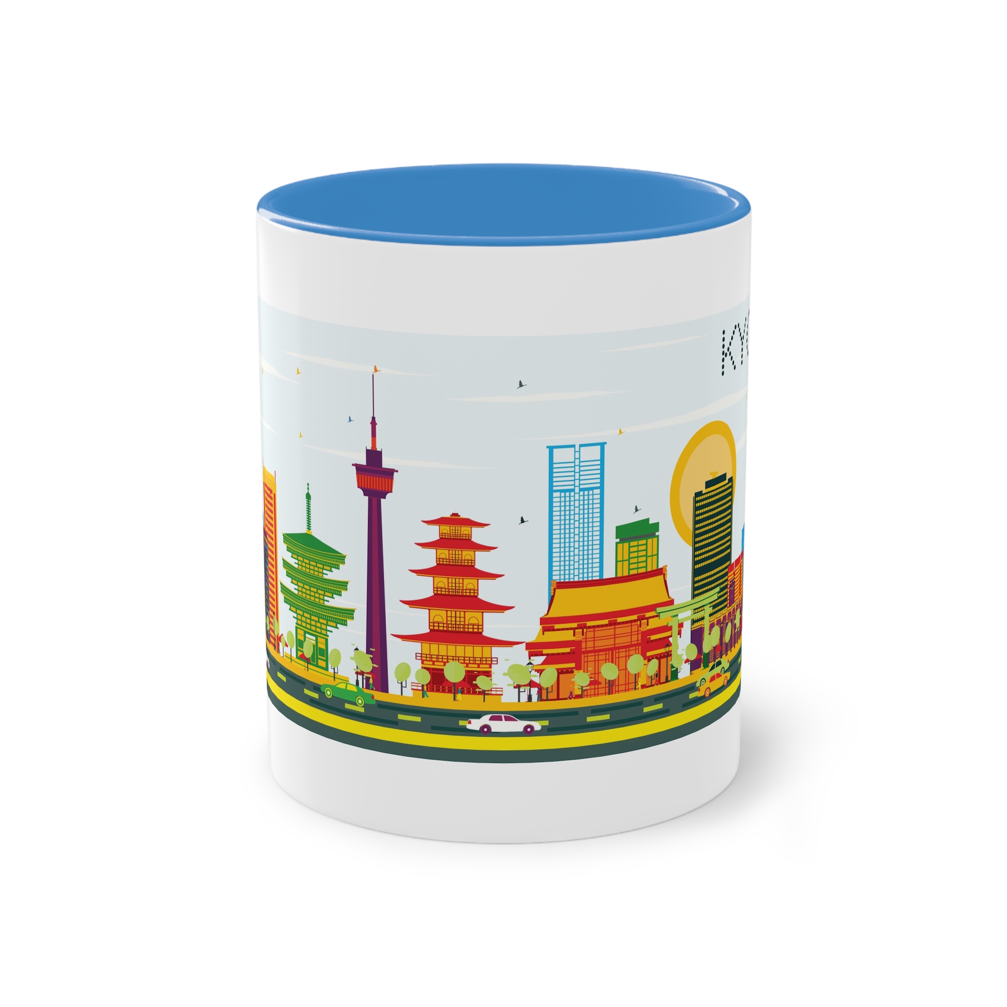 Kyoto Color Two Tone Coffee Mug 11oz - Image 33