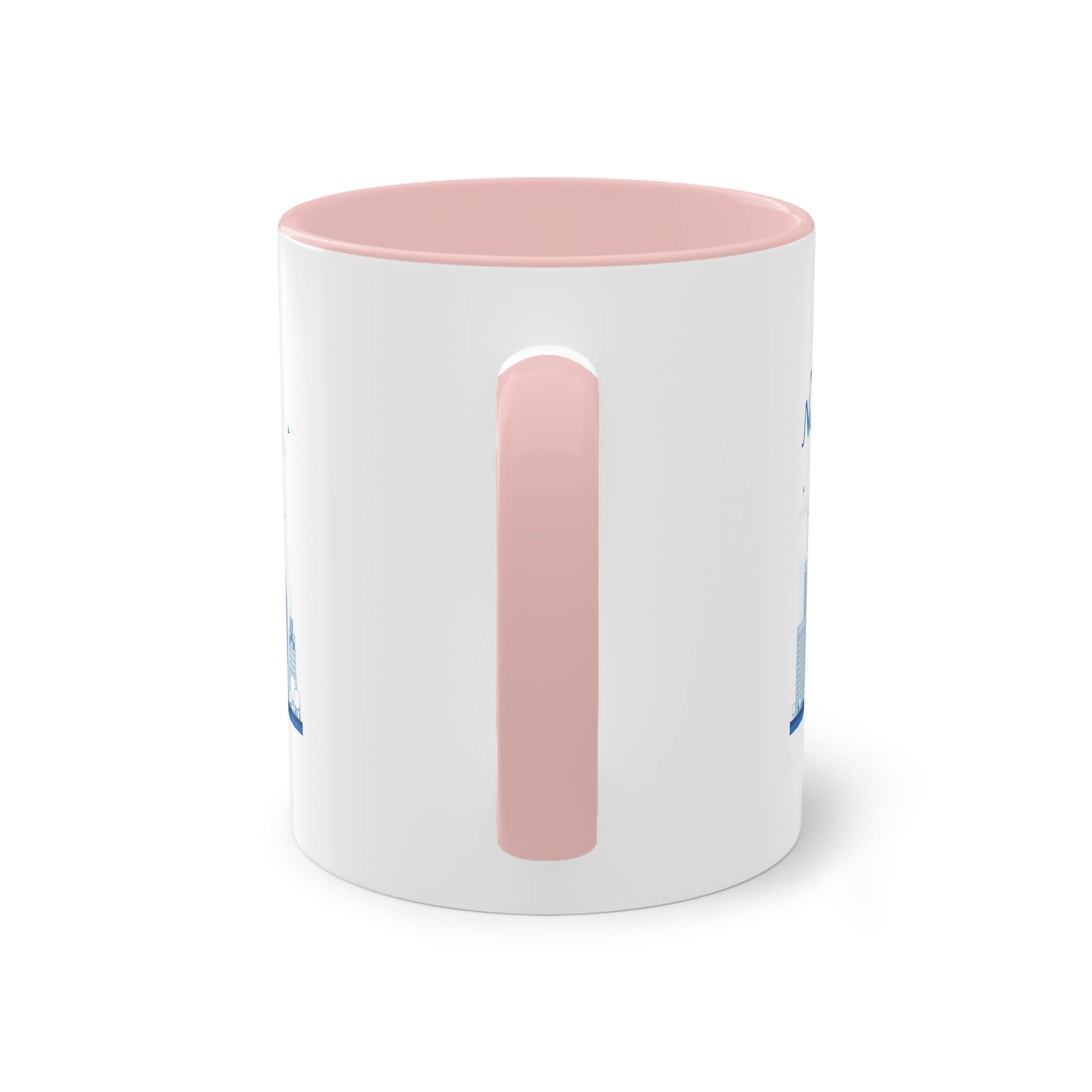 New York New Outline Two Tone Coffee Mug 11oz - Image 46