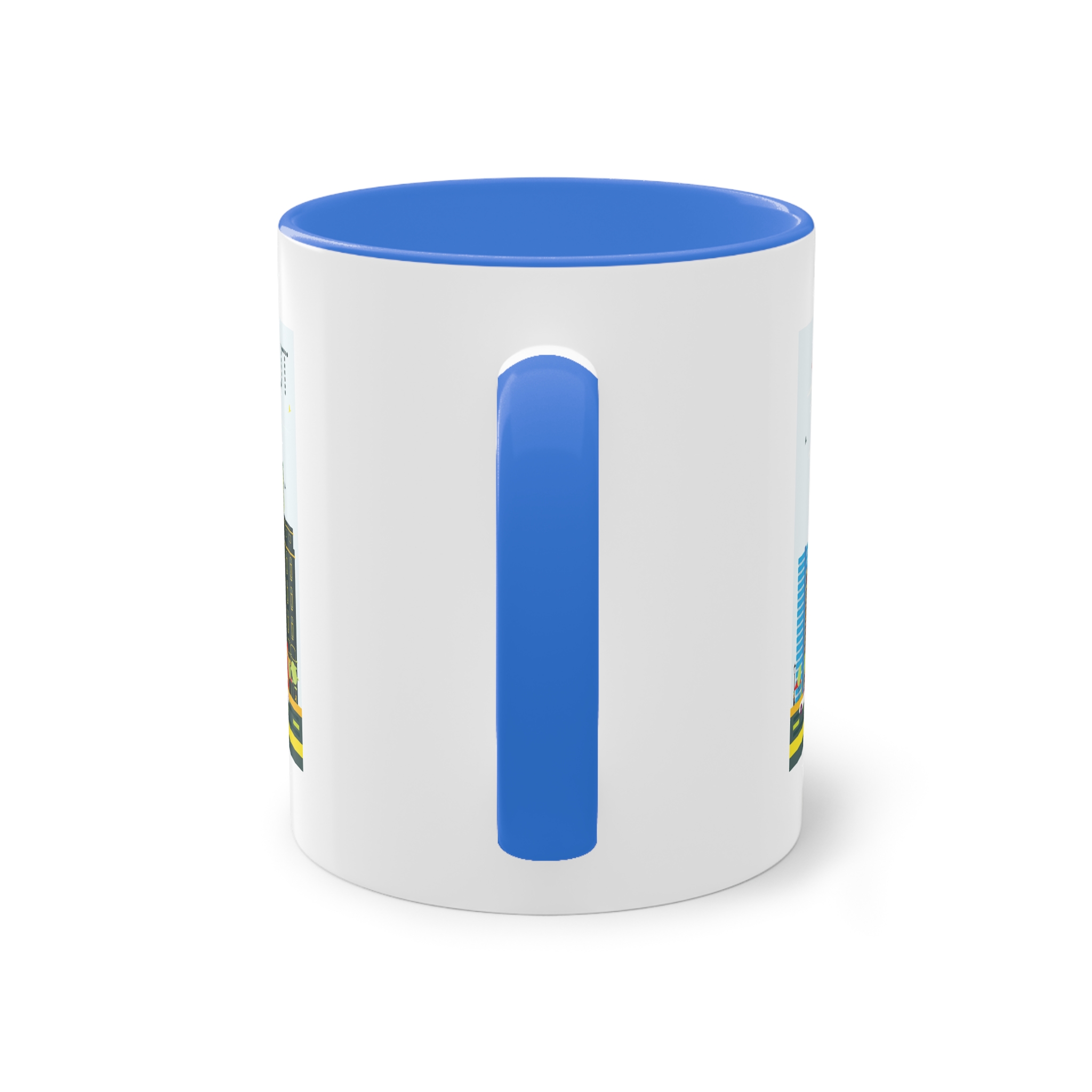 Beirut Color Two Tone Coffee Mug 11oz - Image 38
