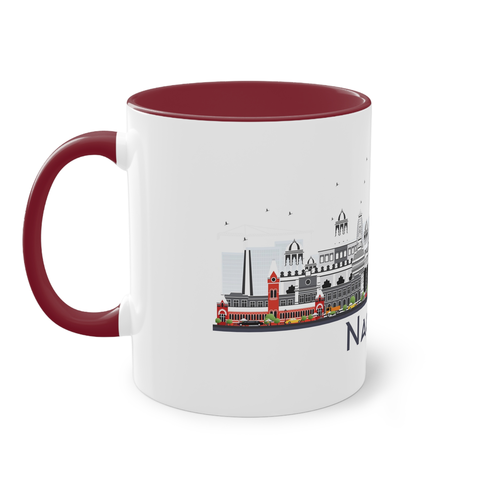 Nagpur Isolated Two Tone Coffee Mug 11oz - Image 7