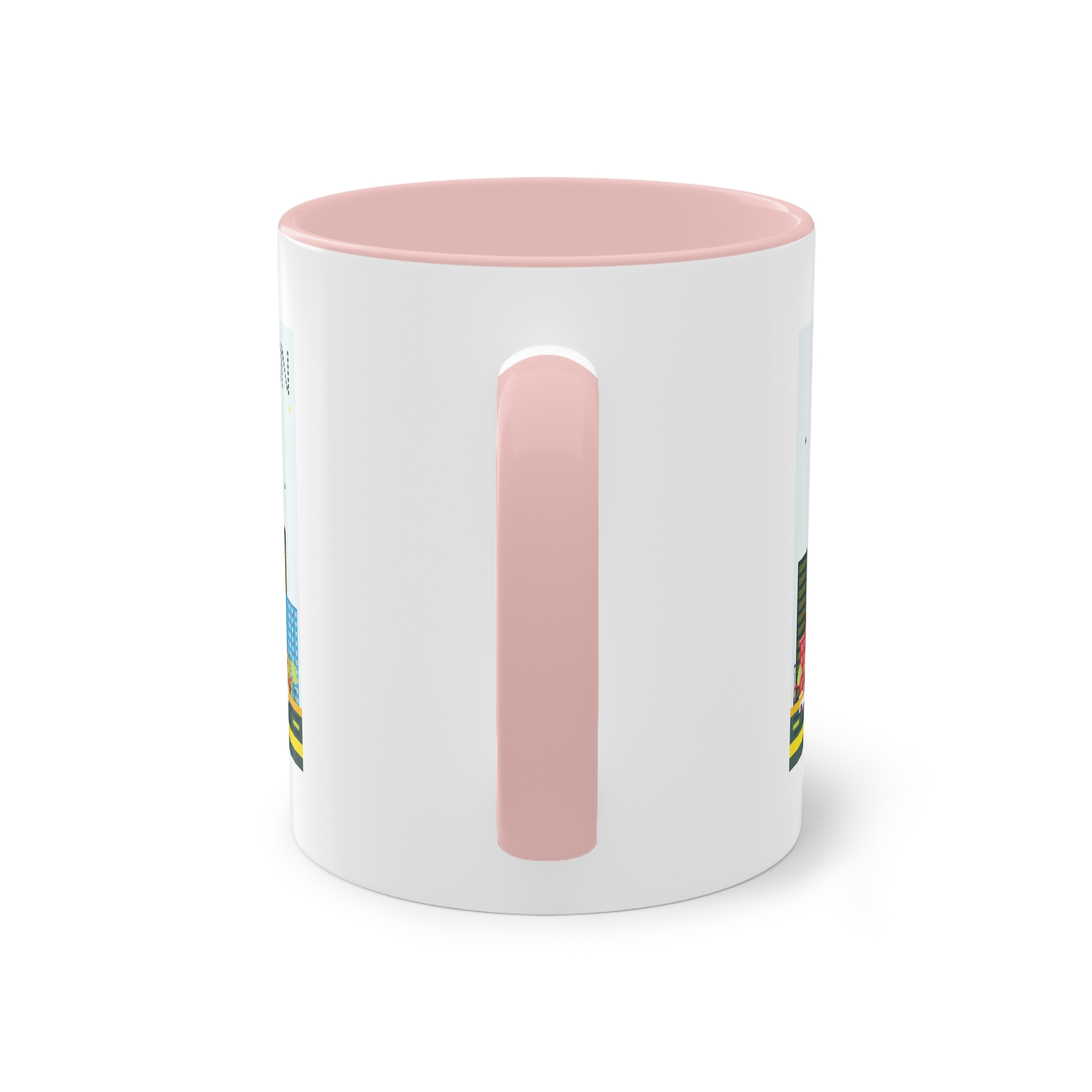 Madison Color Two Tone Coffee Mug 11oz - Image 46