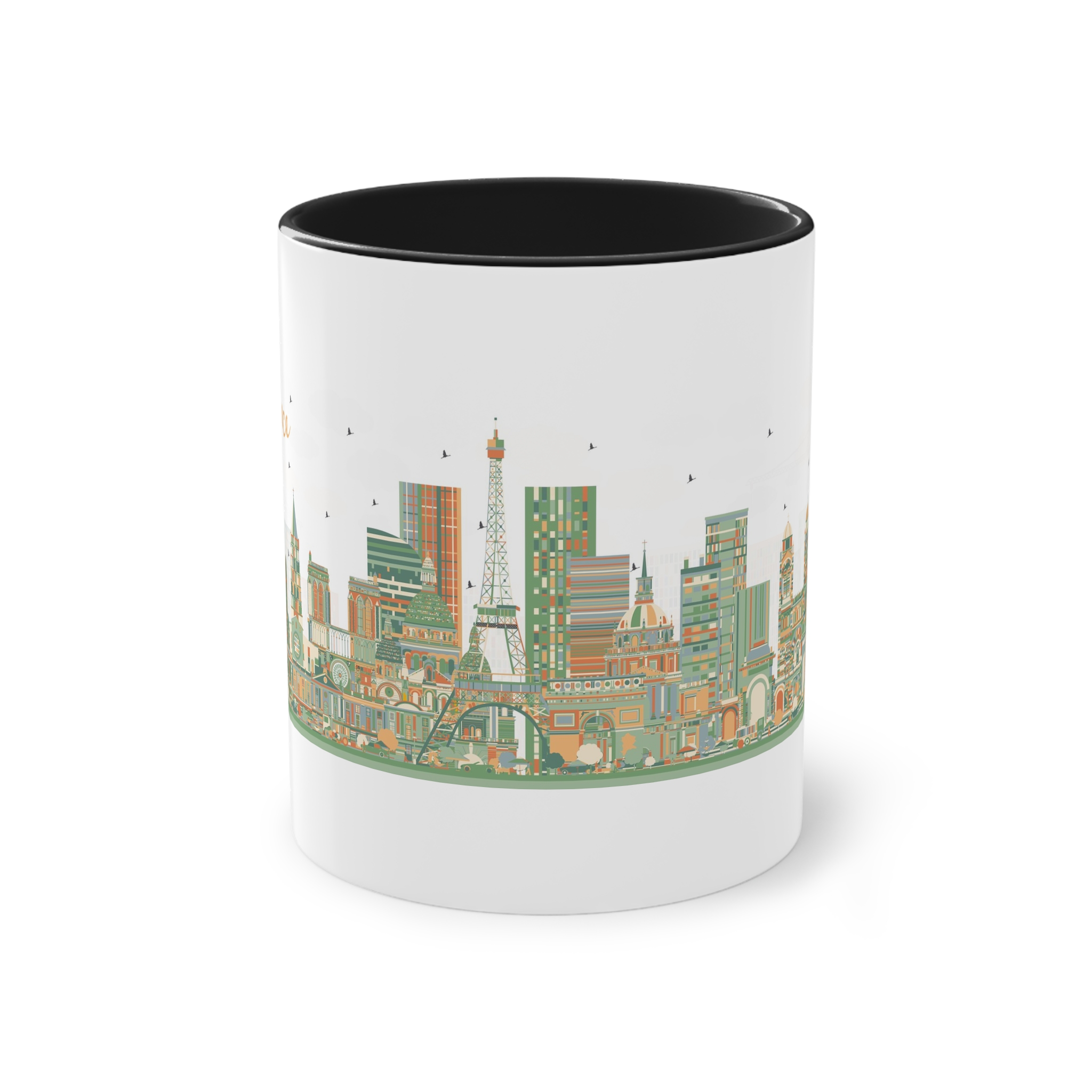 France Ver 1 Two Tone Coffee Mug 11oz - Image 9