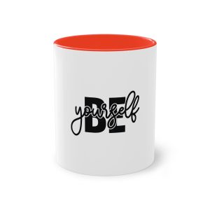 Be Yourself Copia Two Tone Coffee Mug 11oz