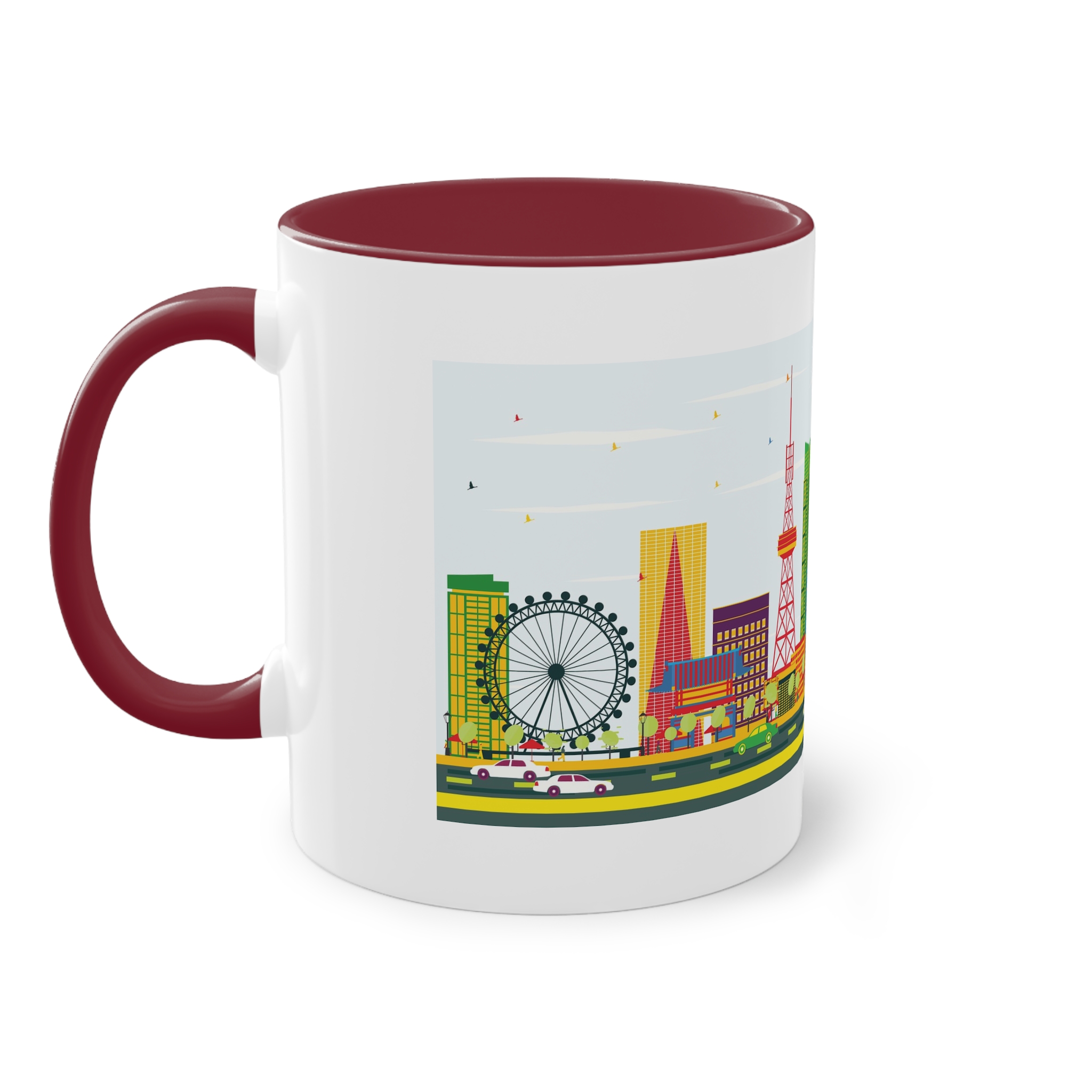 Nagoya Color Two Tone Coffee Mug 11oz - Image 7