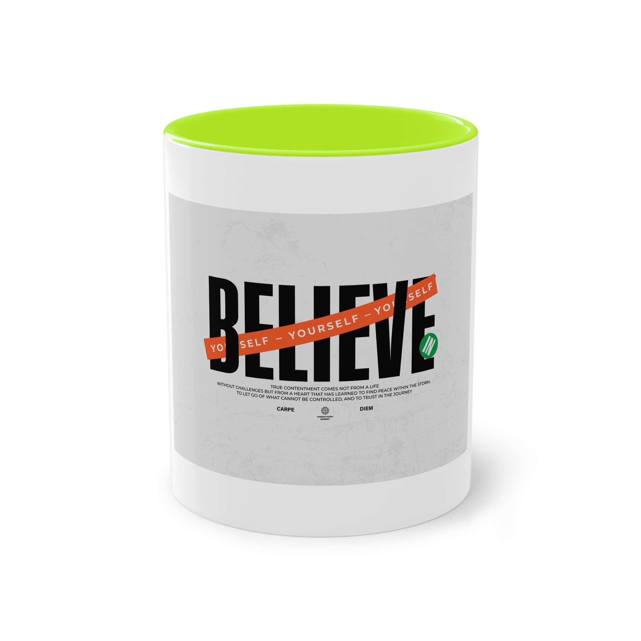 Belive Copia 2 Two Tone Coffee Mug 11oz - Image 25
