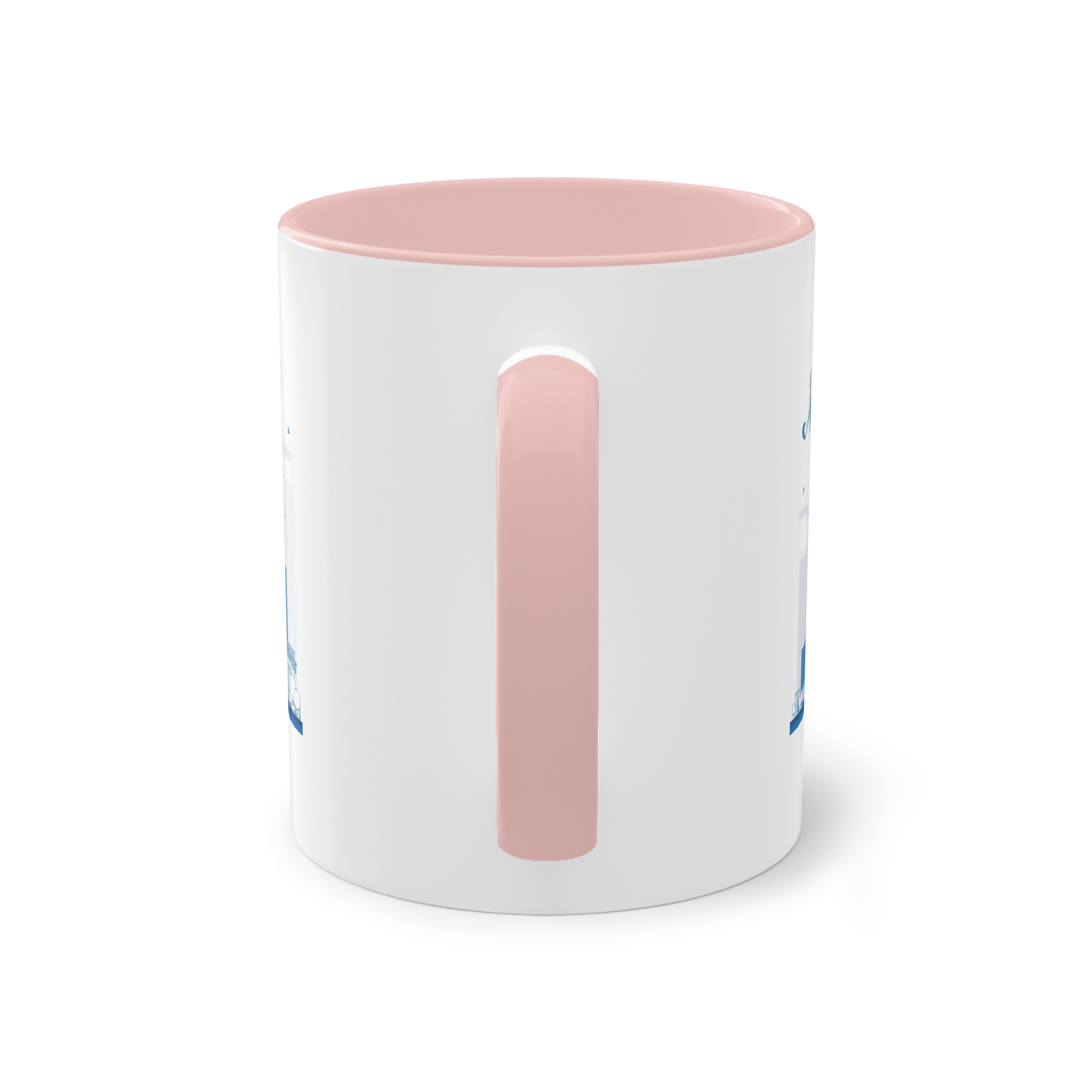 Moscow New Outline Two Tone Coffee Mug 11oz - Image 46