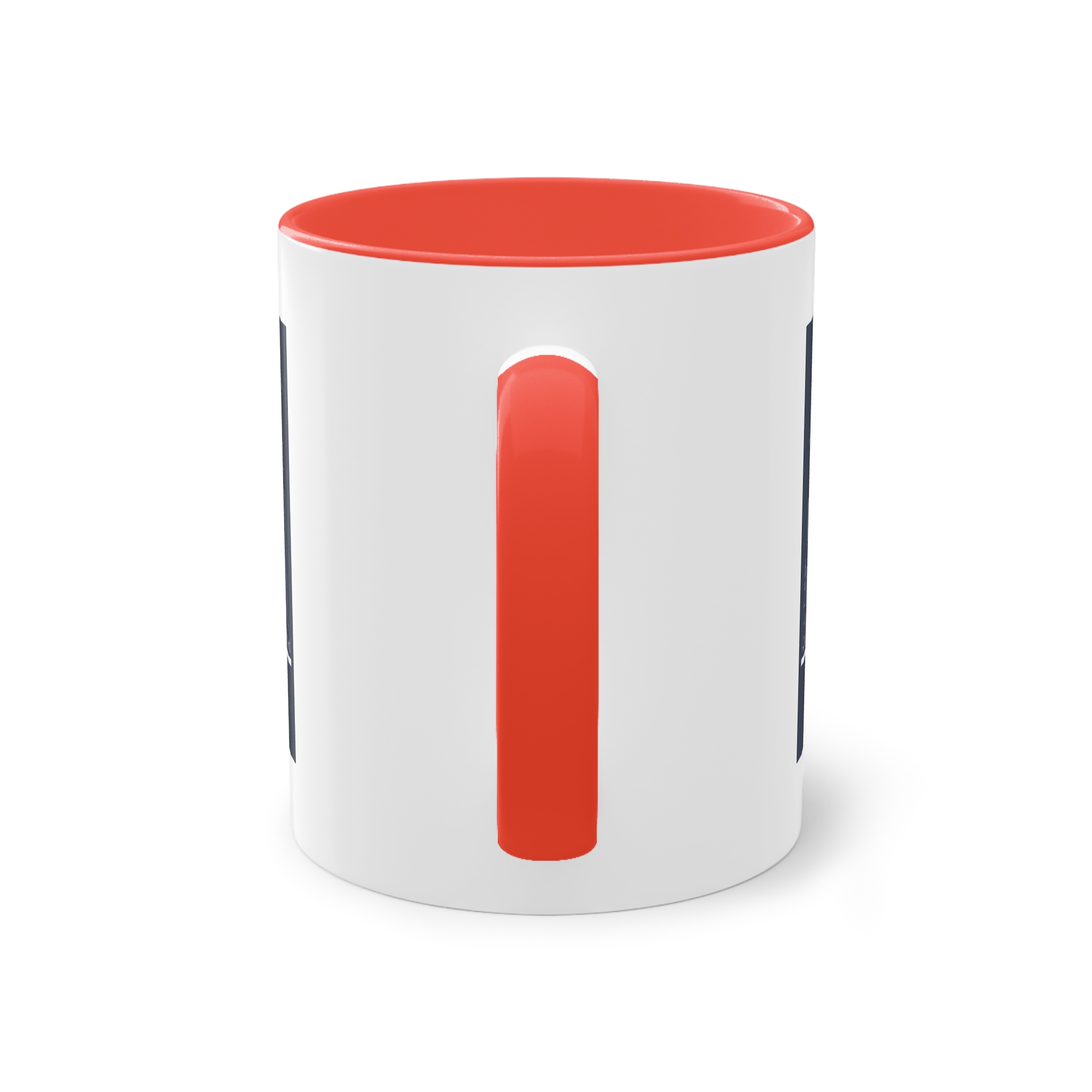 Dhaka Outline Inverse Two Tone Coffee Mug 11oz - Image 2