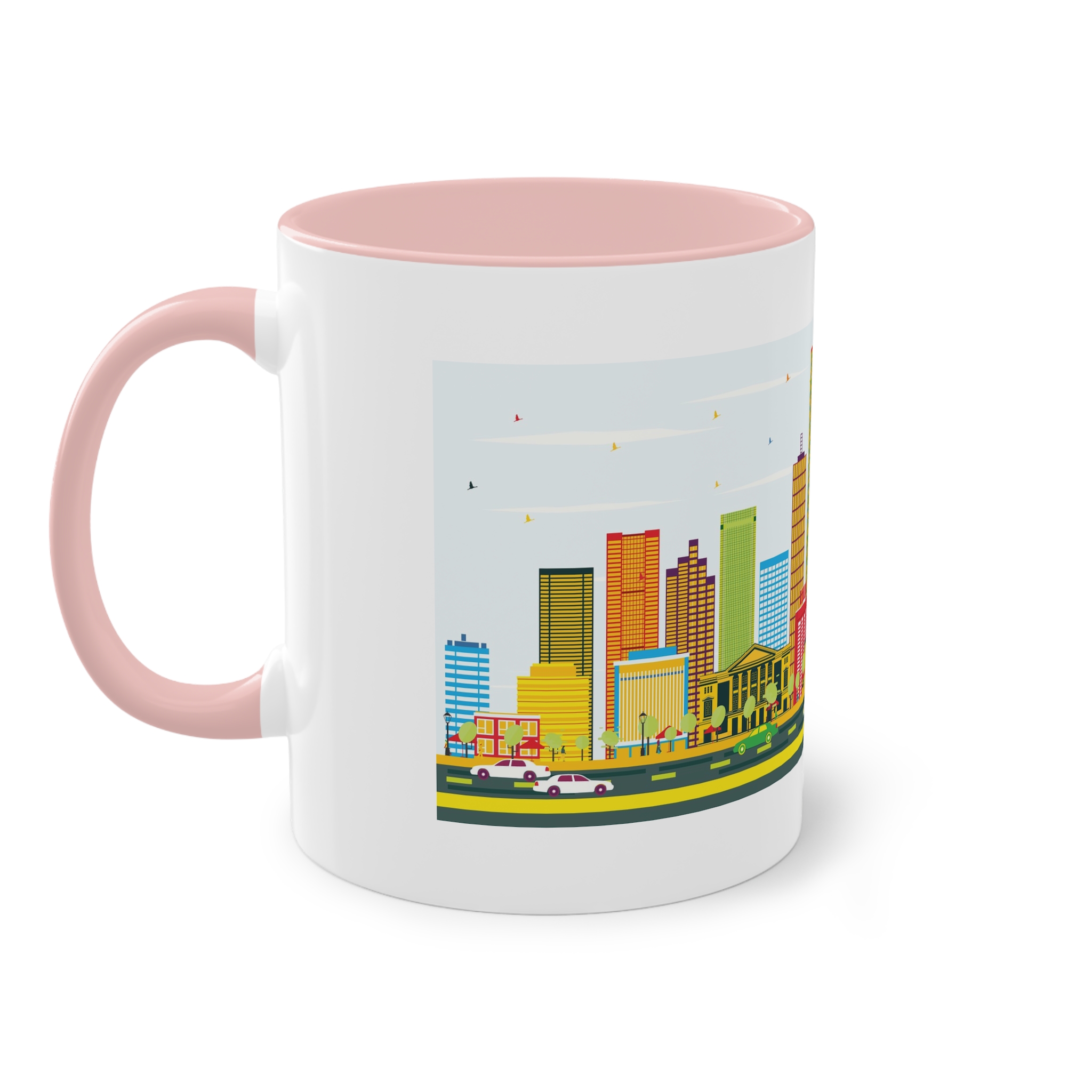 Dallas Color Two Tone Coffee Mug 11oz - Image 47