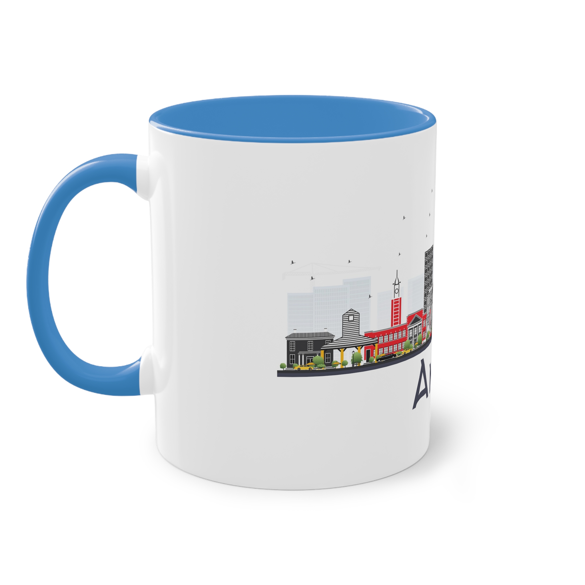 Ames Isolated Two Tone Coffee Mug 11oz - Image 35