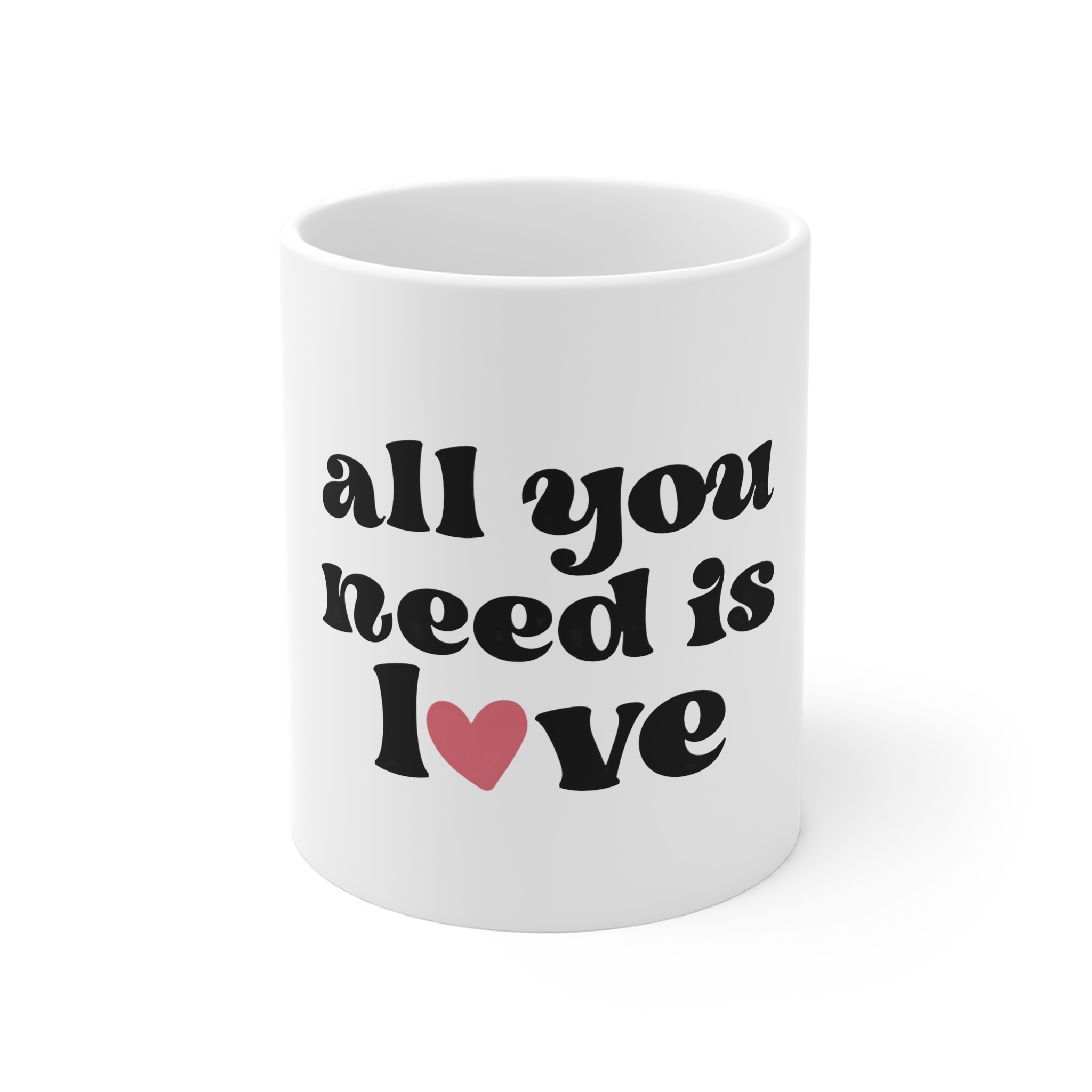 Retro Valentine Svg 08 11oz White Mug