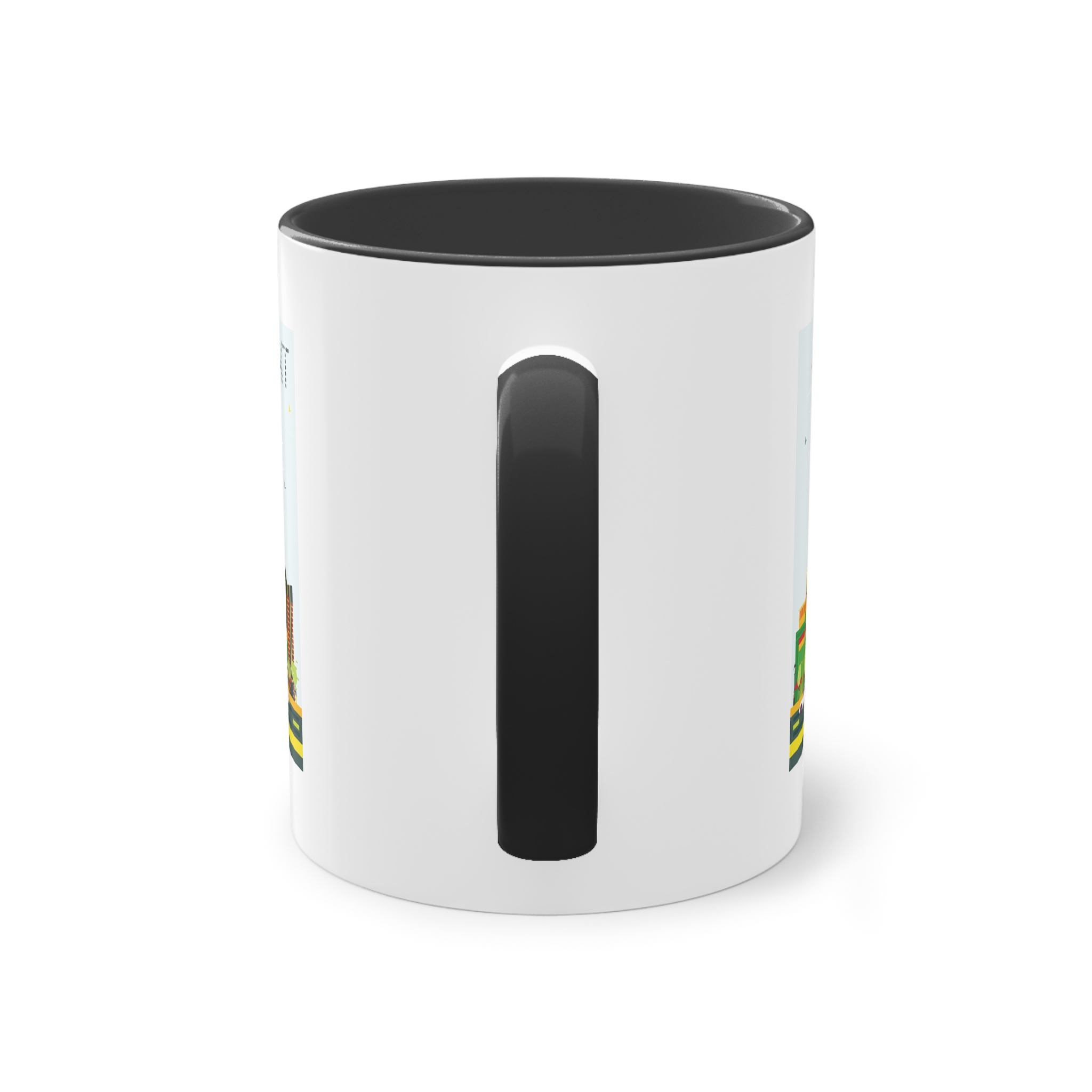 Kuwait Color Two Tone Coffee Mug 11oz - Image 10