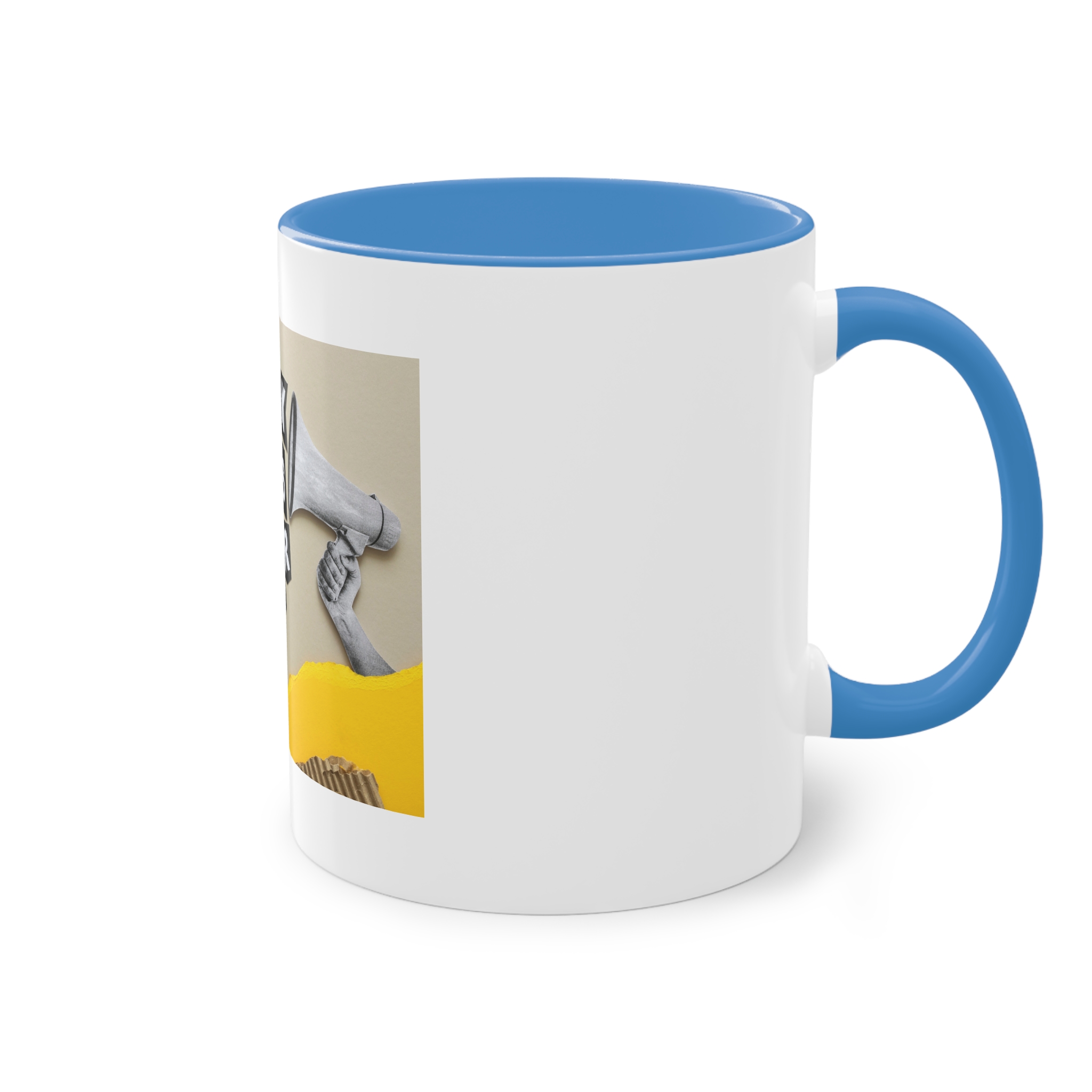 Black Lives Matter Collage Two Tone Coffee Mug 11oz - Image 36