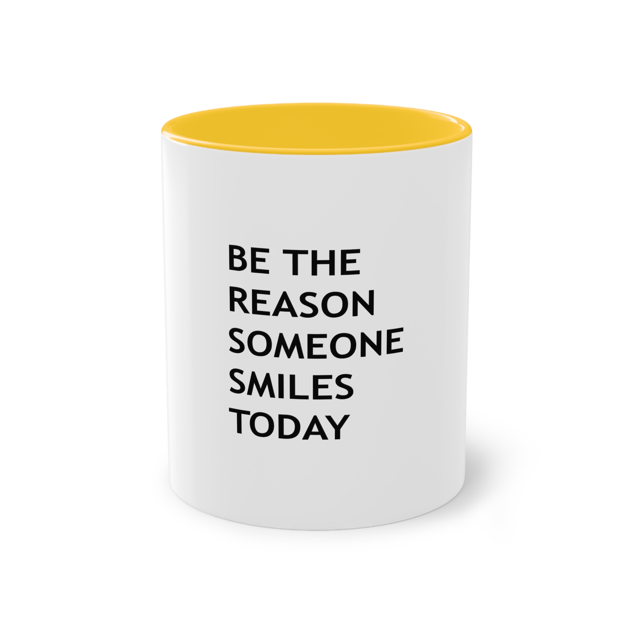 Be Reason Someone Smiles Today (1) Two Tone Coffee Mug 11oz - Image 17