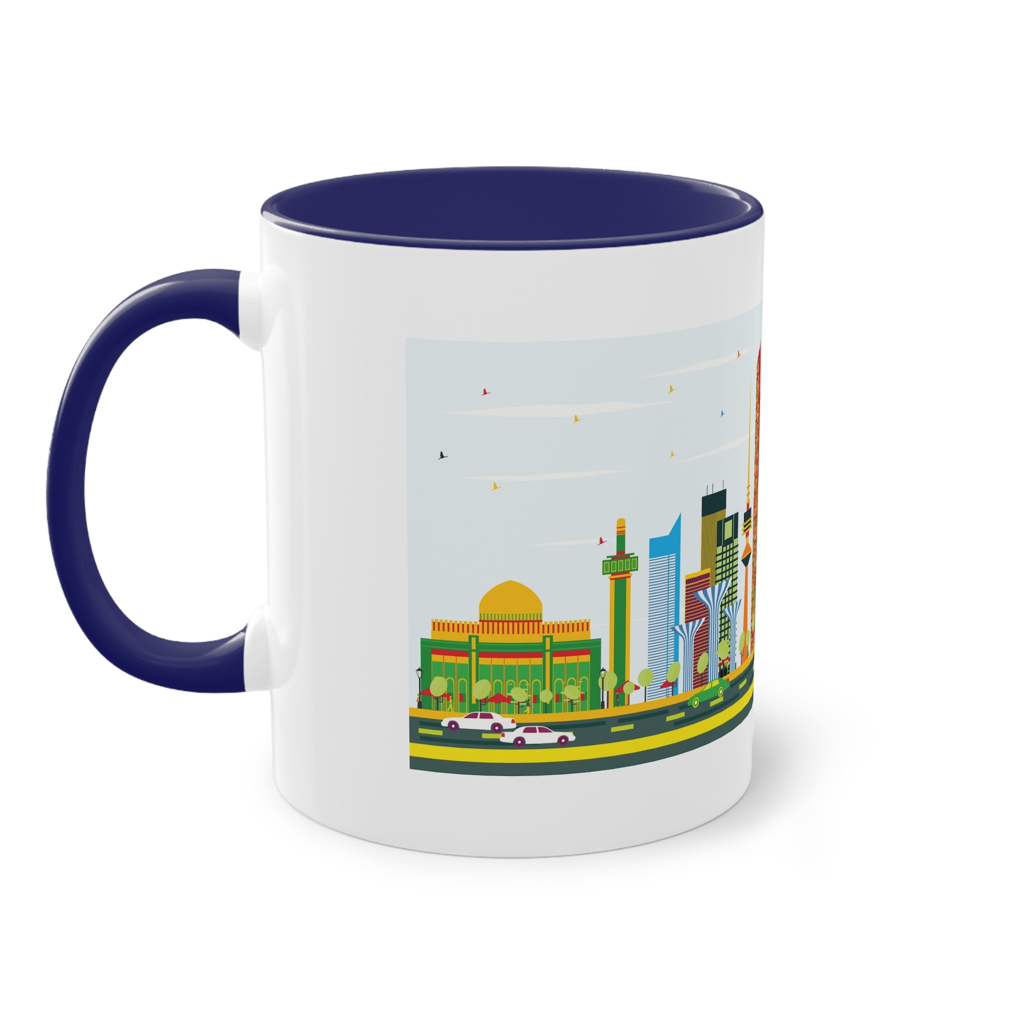 Kuwait Color Two Tone Coffee Mug 11oz - Image 43