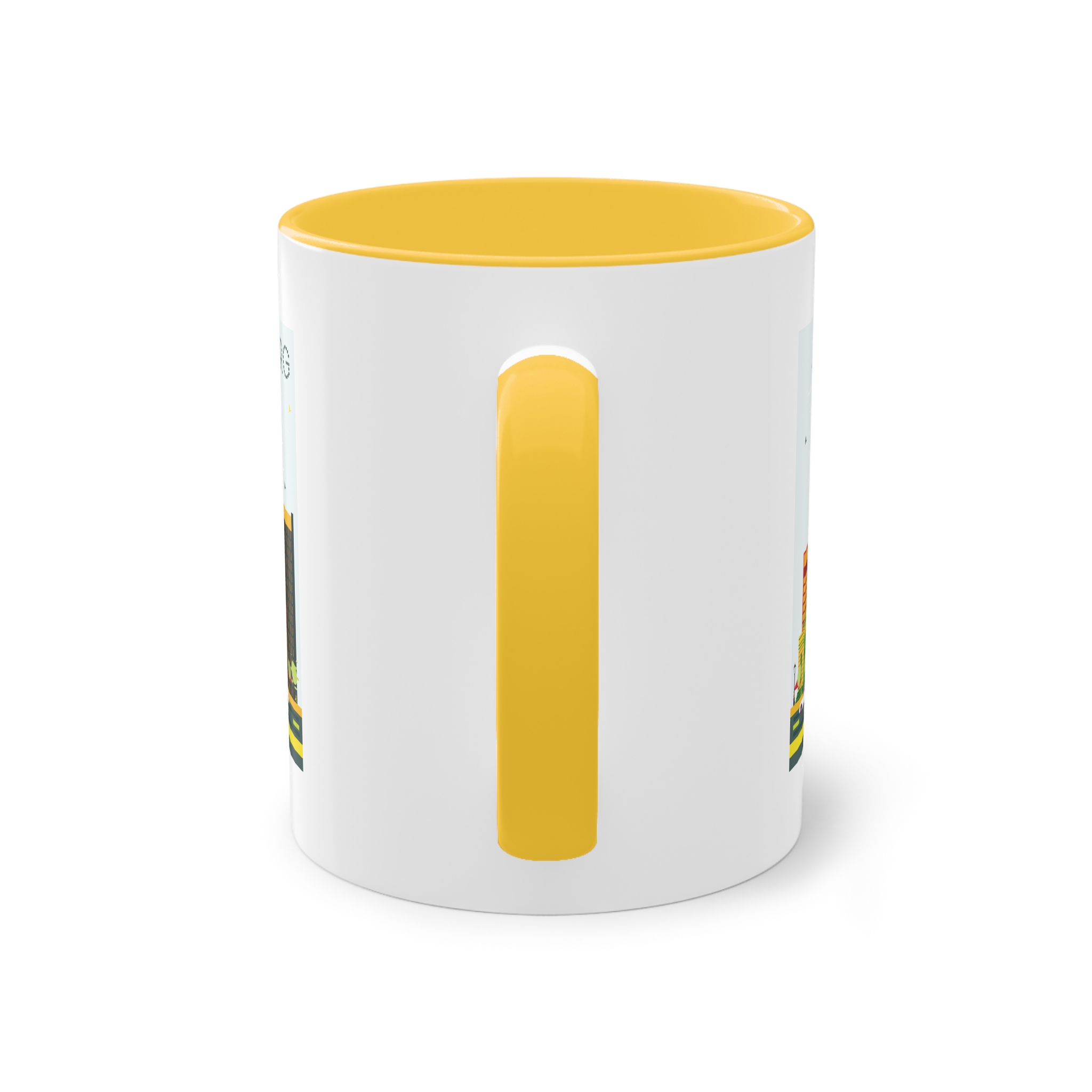 Johannesburg Color Two Tone Coffee Mug 11oz - Image 18