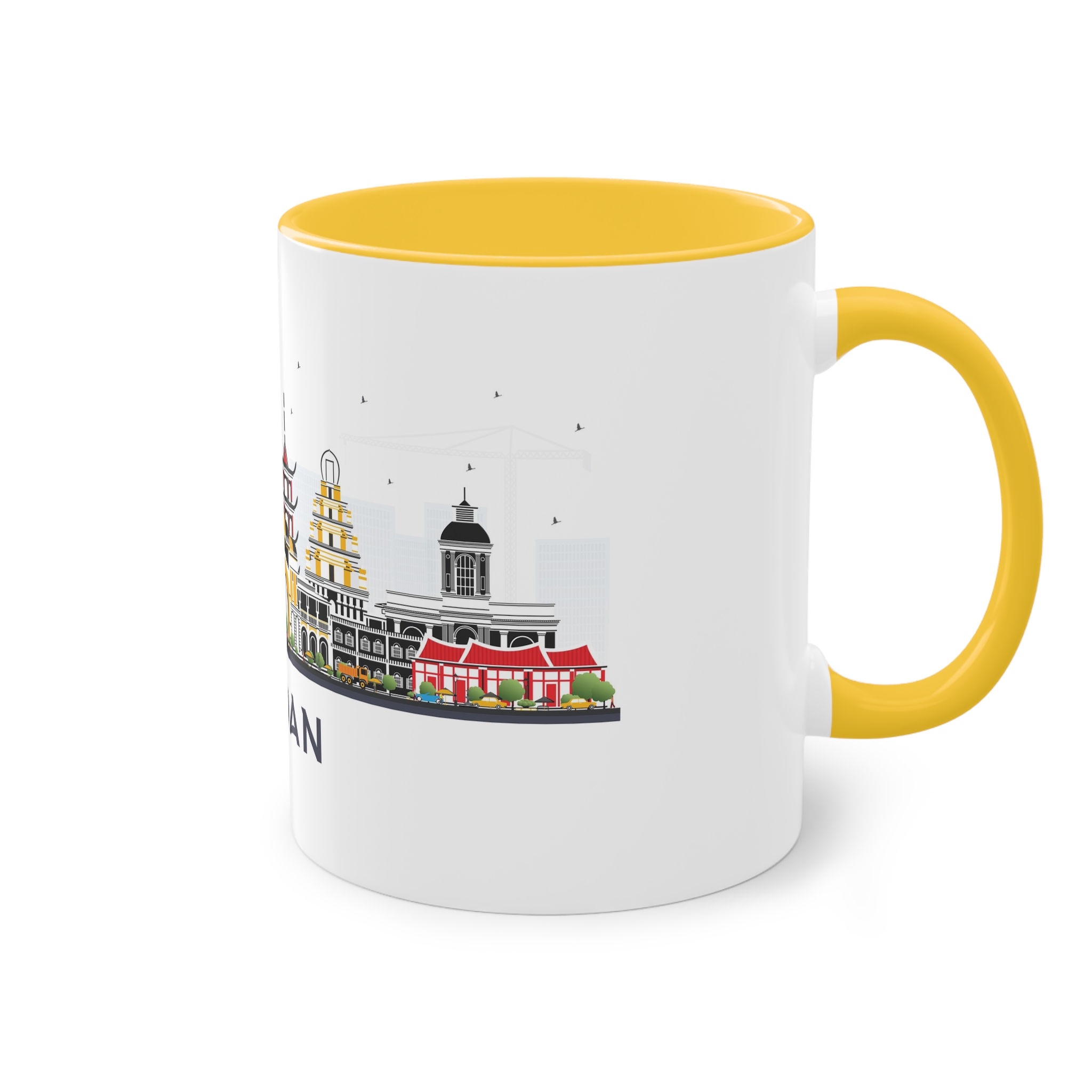 Medan Isolated Two Tone Coffee Mug 11oz - Image 20