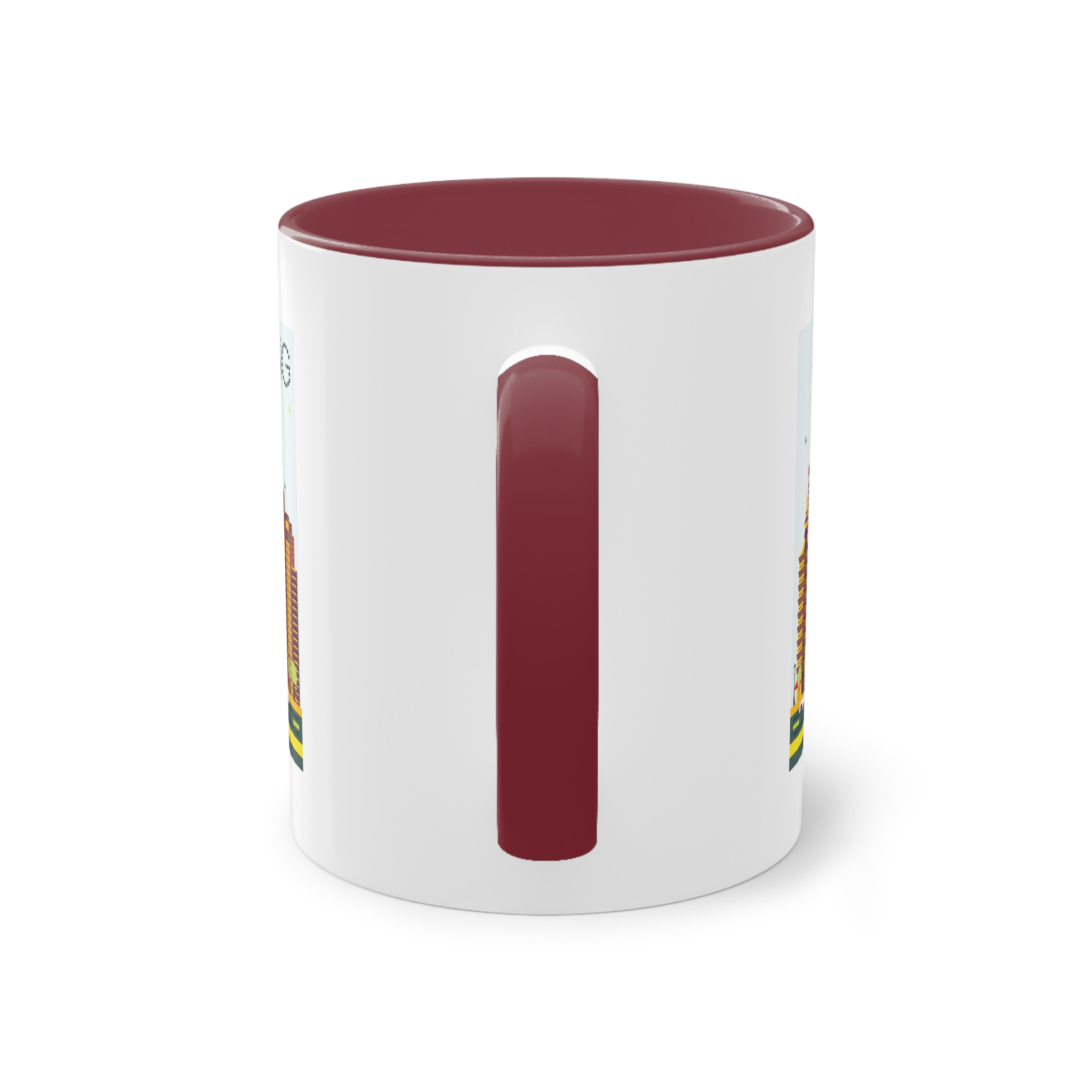 Beijing Color Two Tone Coffee Mug 11oz - Image 6
