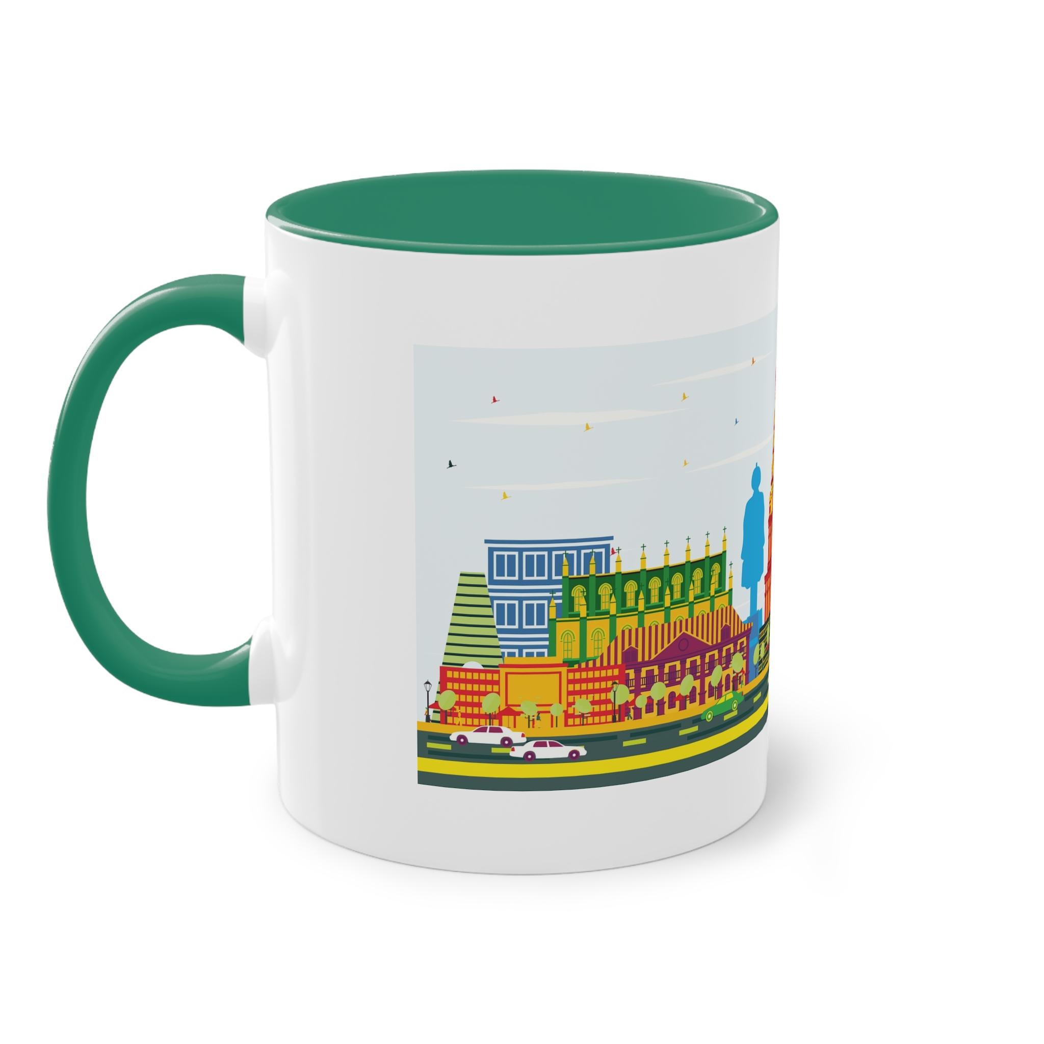 Visakhapatnam Color Two Tone Coffee Mug 11oz - Image 31