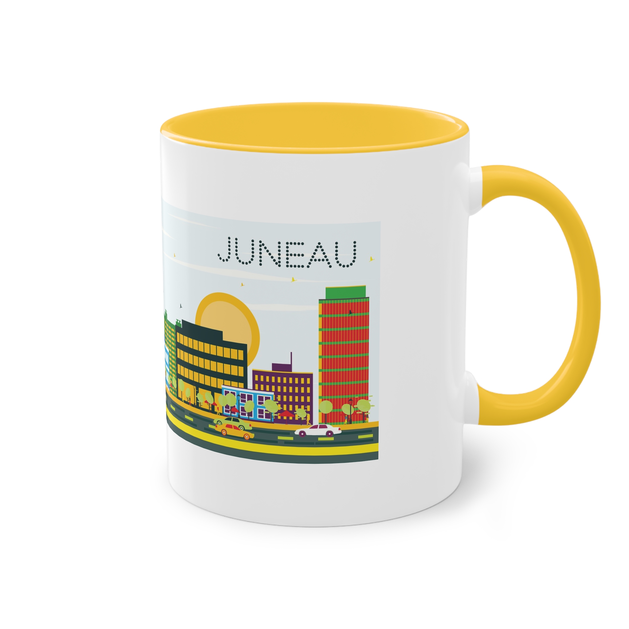 Juneau Color Two Tone Coffee Mug 11oz - Image 20