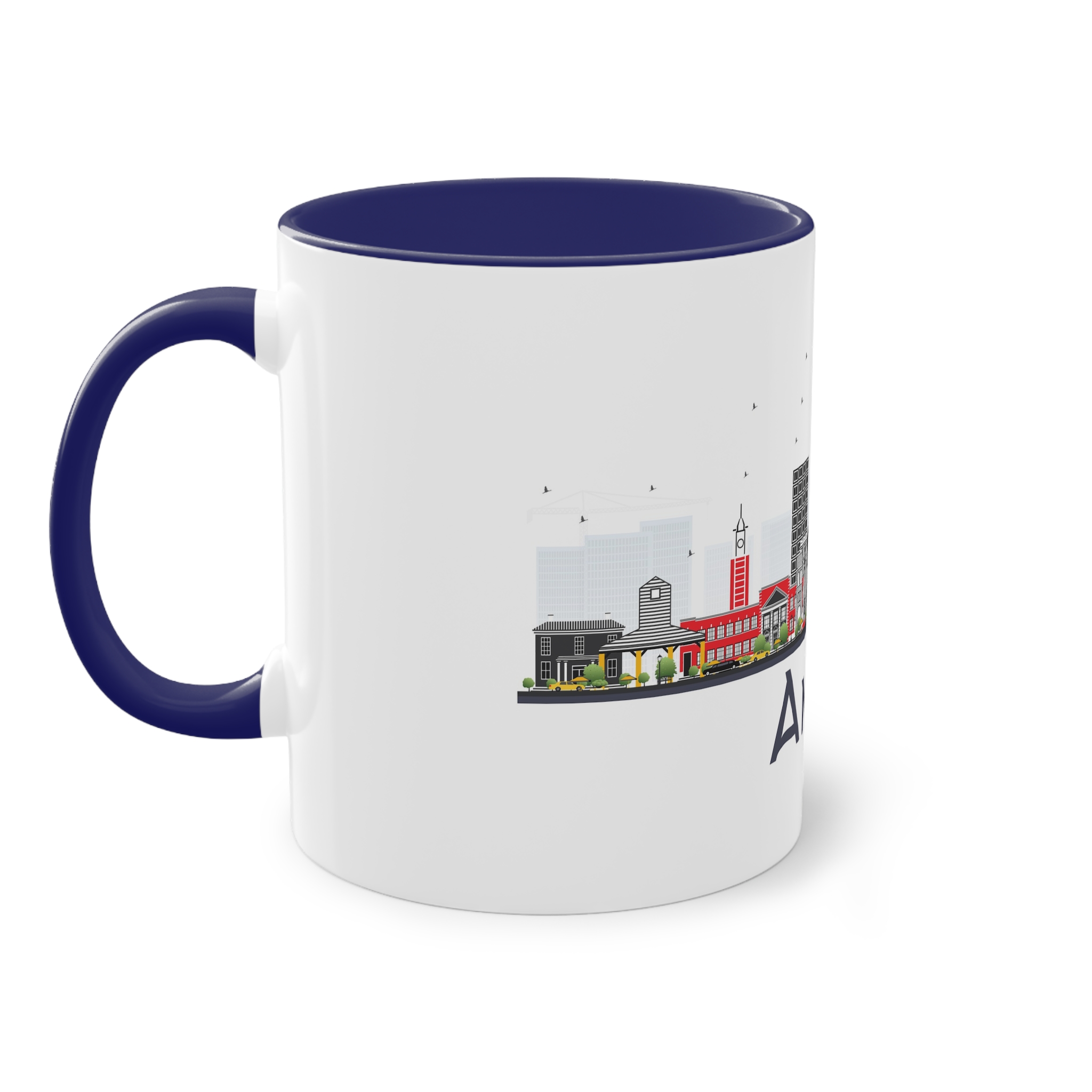 Ames Isolated Two Tone Coffee Mug 11oz - Image 43
