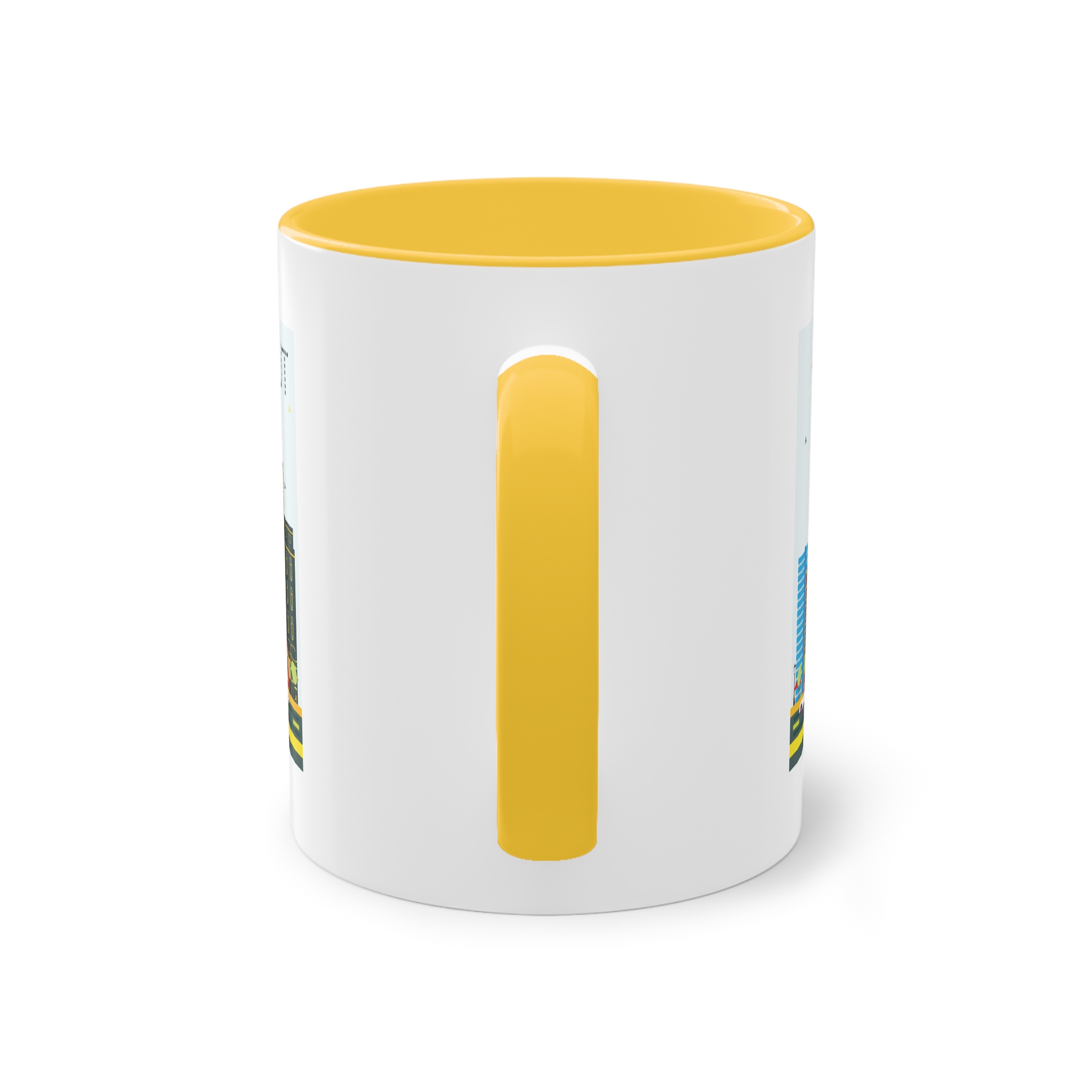 Beirut Color Two Tone Coffee Mug 11oz - Image 18