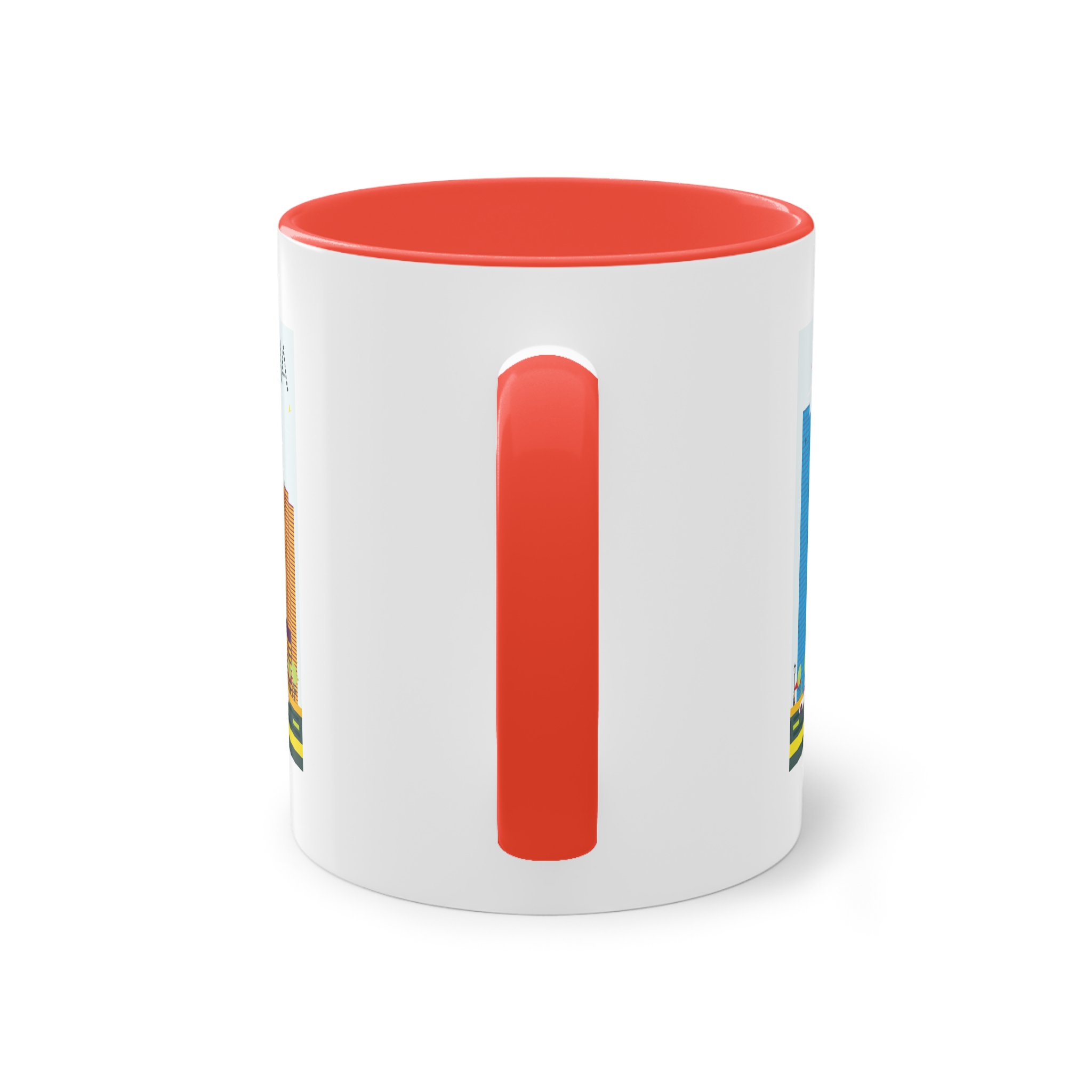 Panama Color Two Tone Coffee Mug 11oz - Image 2
