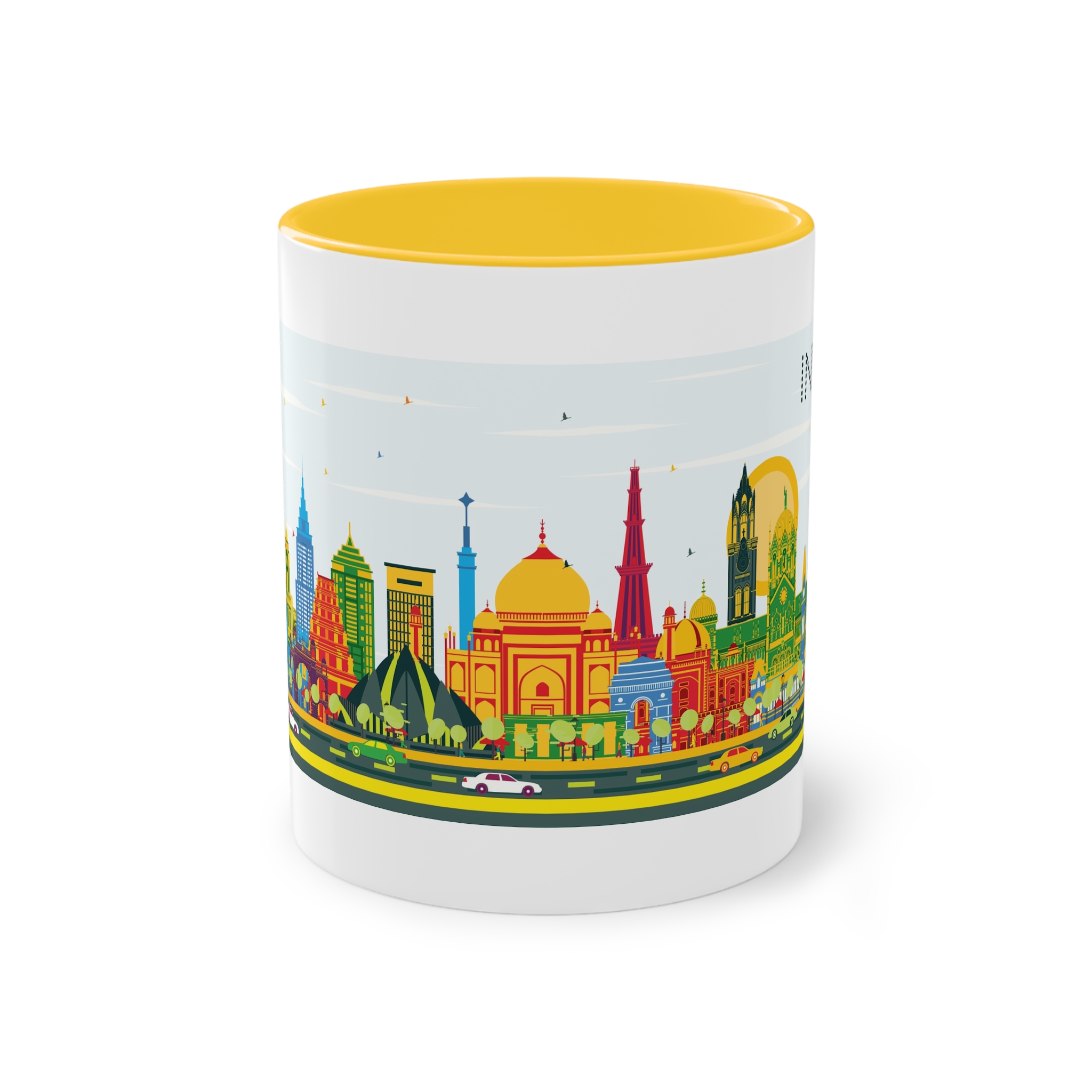 India Color Two Tone Coffee Mug 11oz - Image 17