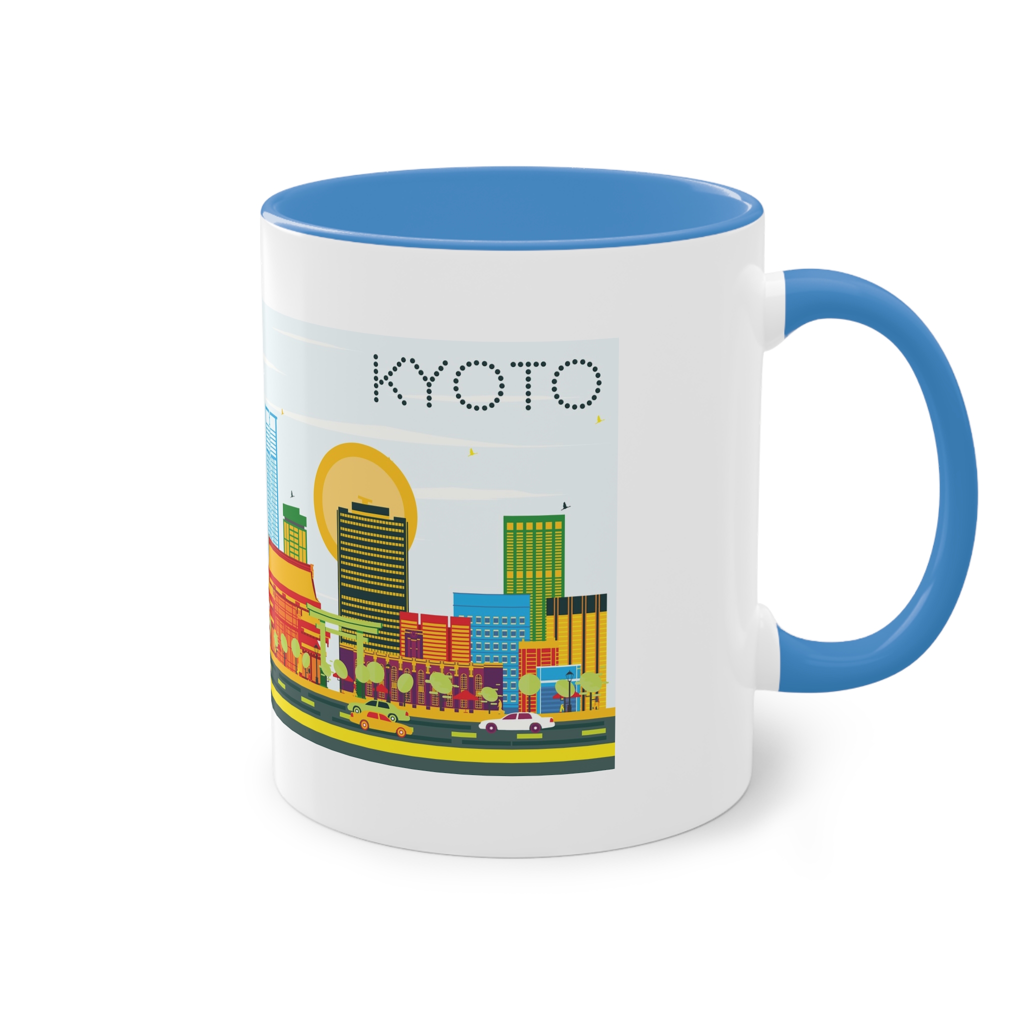 Kyoto Color Two Tone Coffee Mug 11oz - Image 36